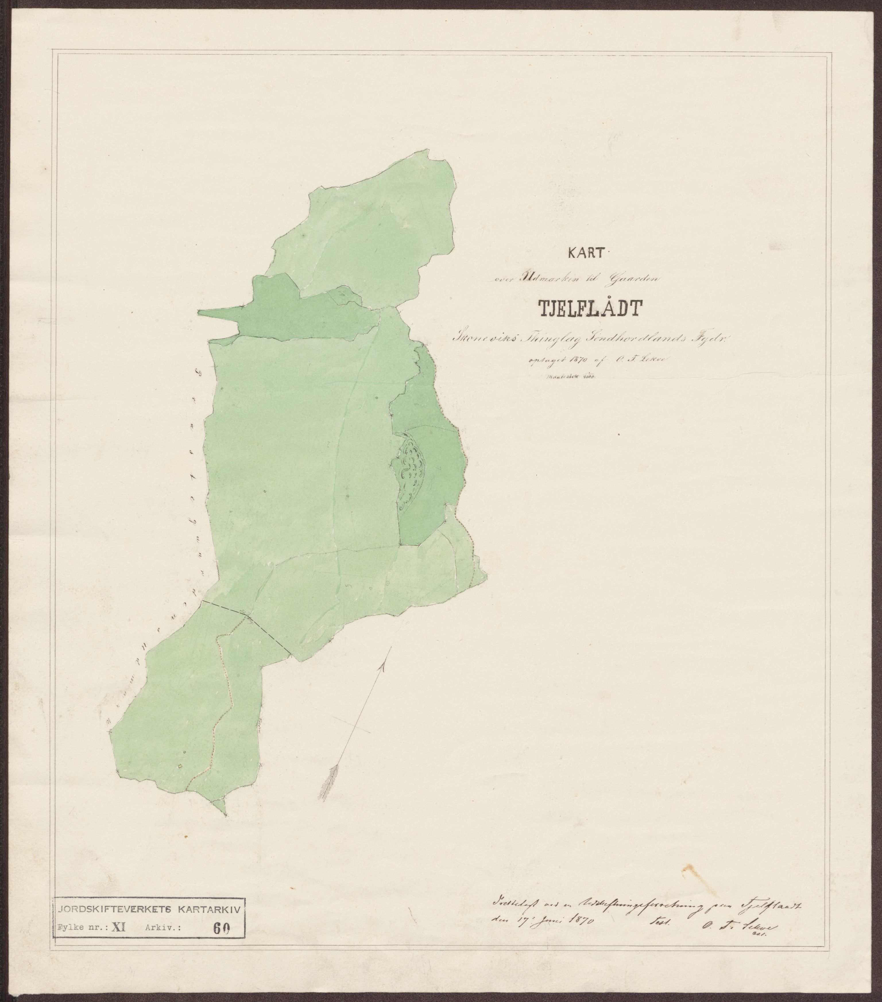 Jordskifteverkets kartarkiv, RA/S-3929/T, 1859-1988, p. 159