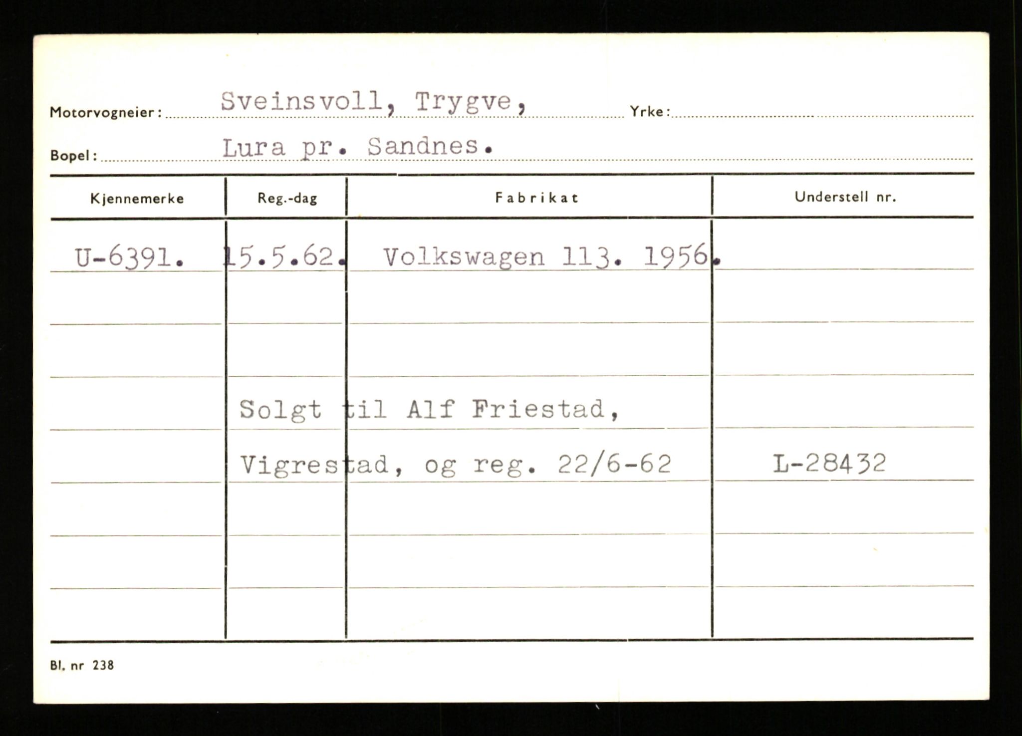 Stavanger trafikkstasjon, AV/SAST-A-101942/0/G/L0002: Registreringsnummer: 5791 - 10405, 1930-1971, p. 255