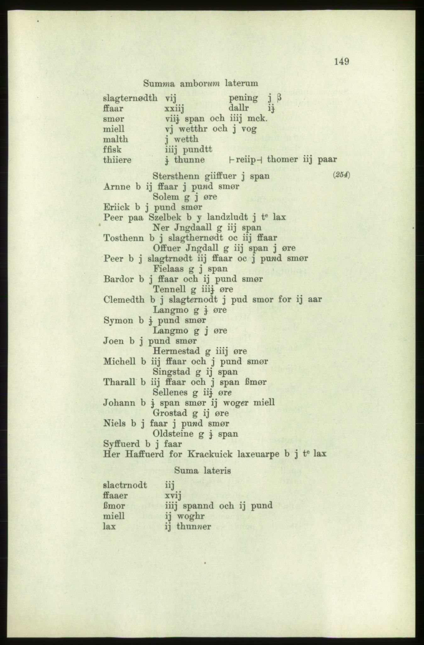 Publikasjoner utgitt av Arkivverket, PUBL/PUBL-001/C/0006: Bind 6: Rekneskapsbøker for Trondheims len 1548-1549 og 1557-1559, 1548-1559, p. 149