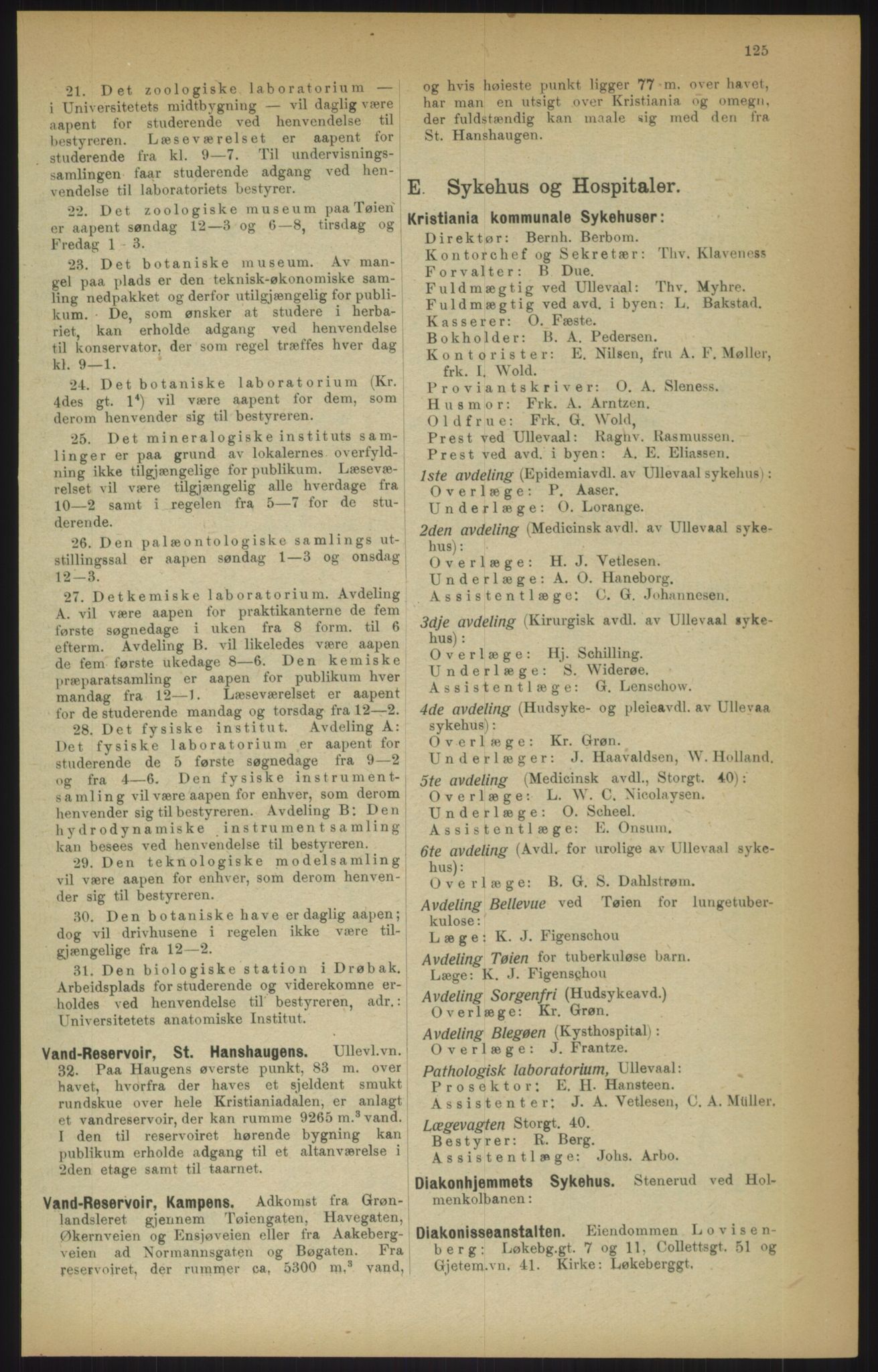 Kristiania/Oslo adressebok, PUBL/-, 1915, p. 125