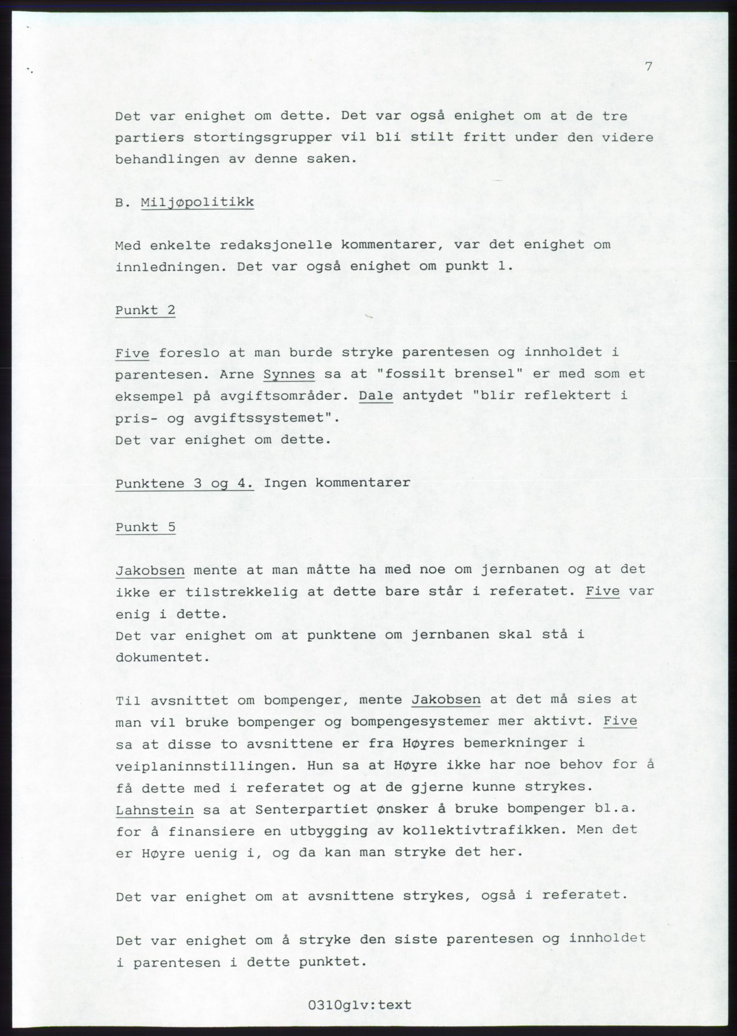 Forhandlingsmøtene 1989 mellom Høyre, KrF og Senterpartiet om dannelse av regjering, AV/RA-PA-0697/A/L0001: Forhandlingsprotokoll med vedlegg, 1989, p. 481