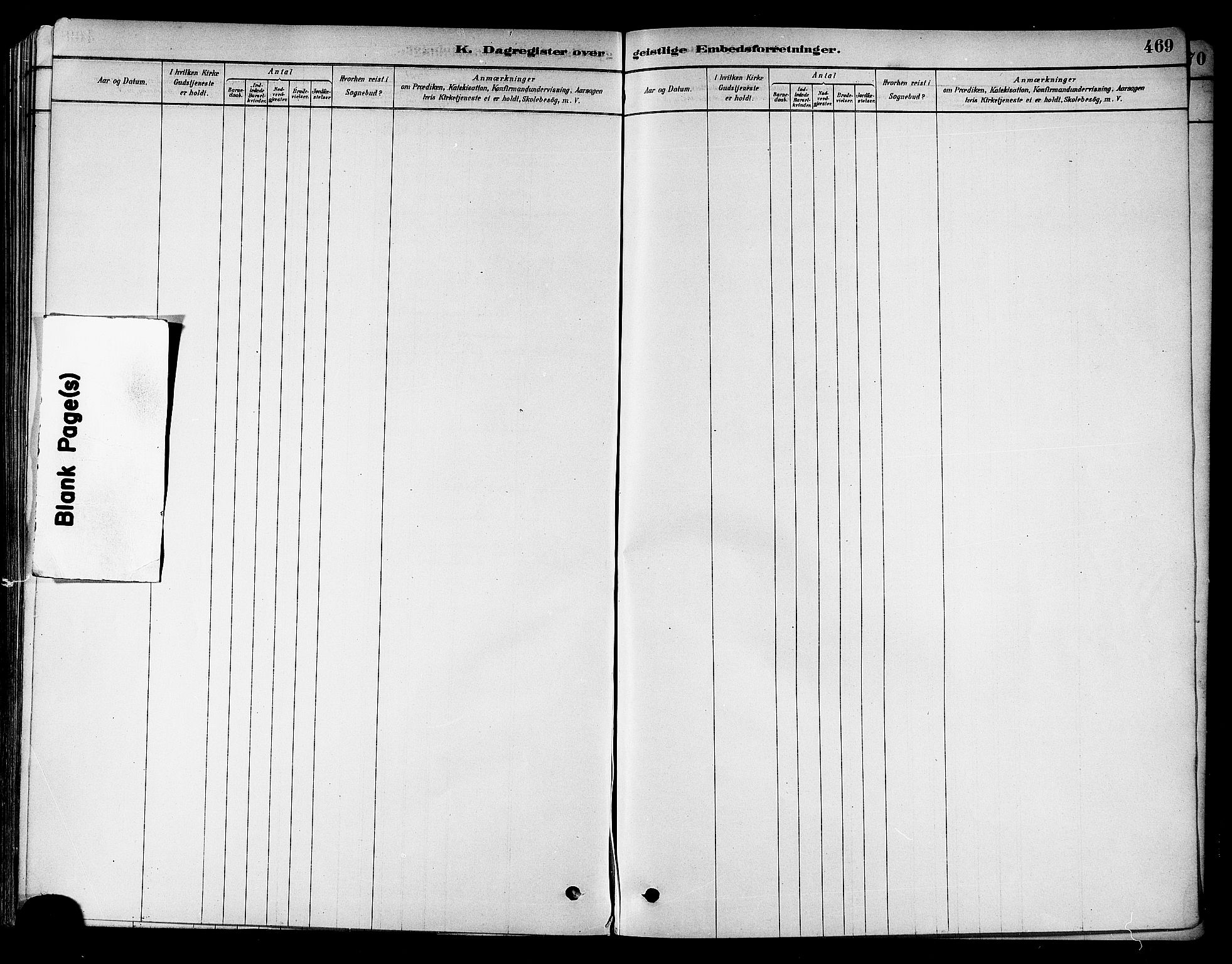 Ministerialprotokoller, klokkerbøker og fødselsregistre - Sør-Trøndelag, SAT/A-1456/695/L1148: Parish register (official) no. 695A08, 1878-1891, p. 469