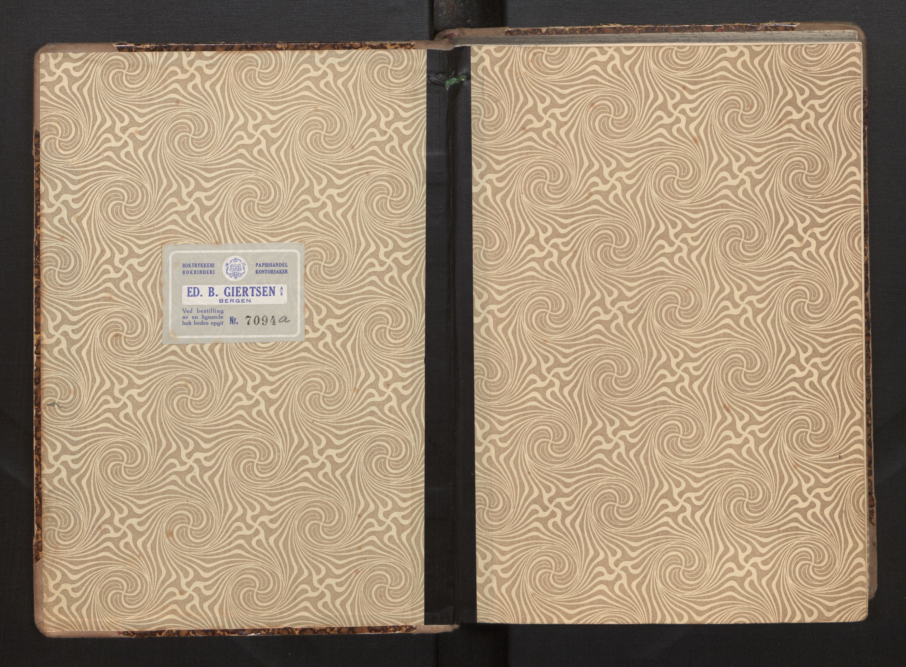 Fiskeridirektoratet - 1 Adm. ledelse - 13 Båtkontoret, AV/SAB-A-2003/I/Ia/Iah/L0023: 135.0807/3 Merkeprotokoll - Bremnes, 1935-1943