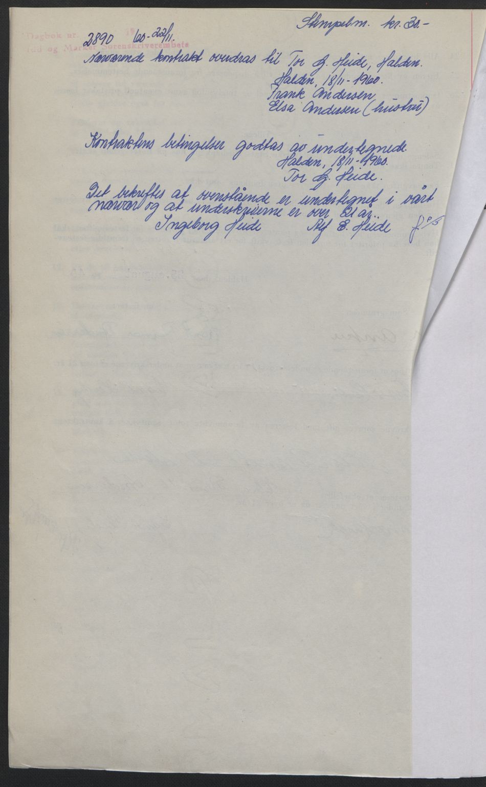 Idd og Marker sorenskriveri, AV/SAO-A-10283/G/Gb/Gbb/L0012: Mortgage book no. A12, 1949-1949, Diary no: : 1656/1949