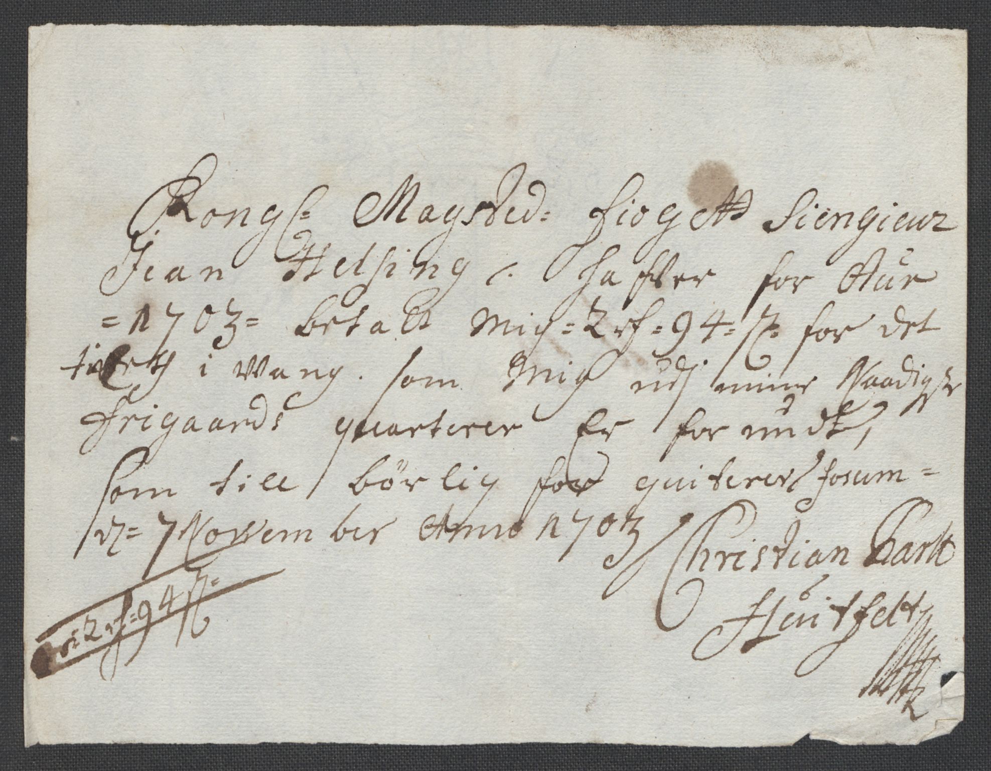 Rentekammeret inntil 1814, Reviderte regnskaper, Fogderegnskap, RA/EA-4092/R63/L4313: Fogderegnskap Inderøy, 1703-1704, p. 242