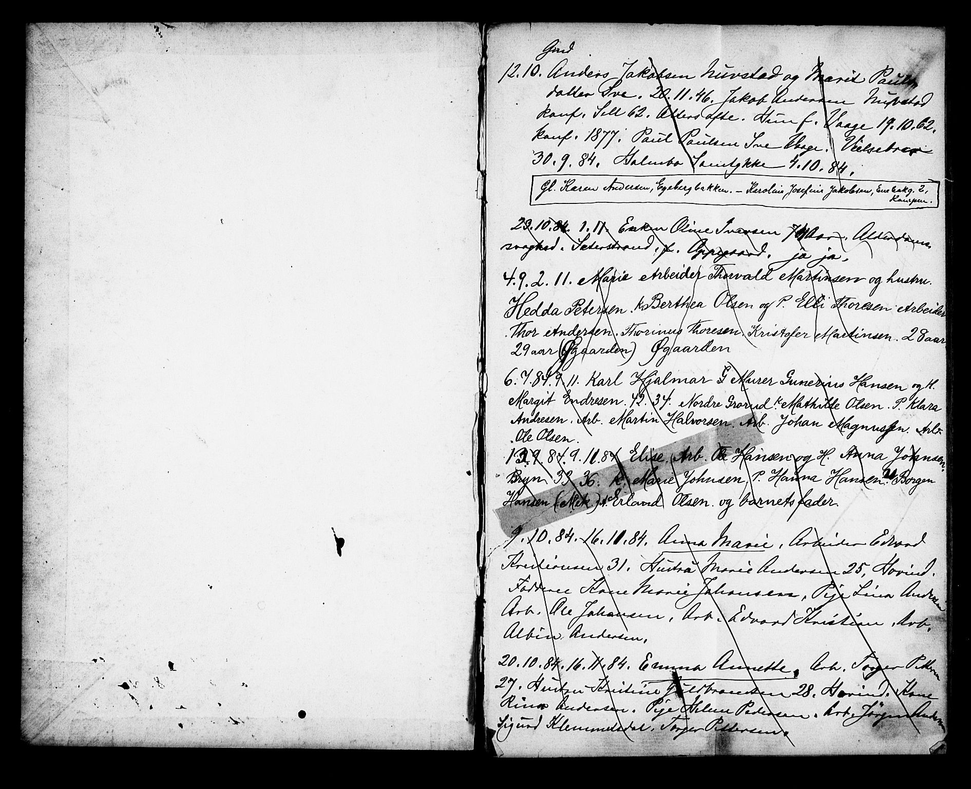 Østre Aker prestekontor Kirkebøker, AV/SAO-A-10840/H/Ha/L0006: Banns register no. I 6, 1901-1905