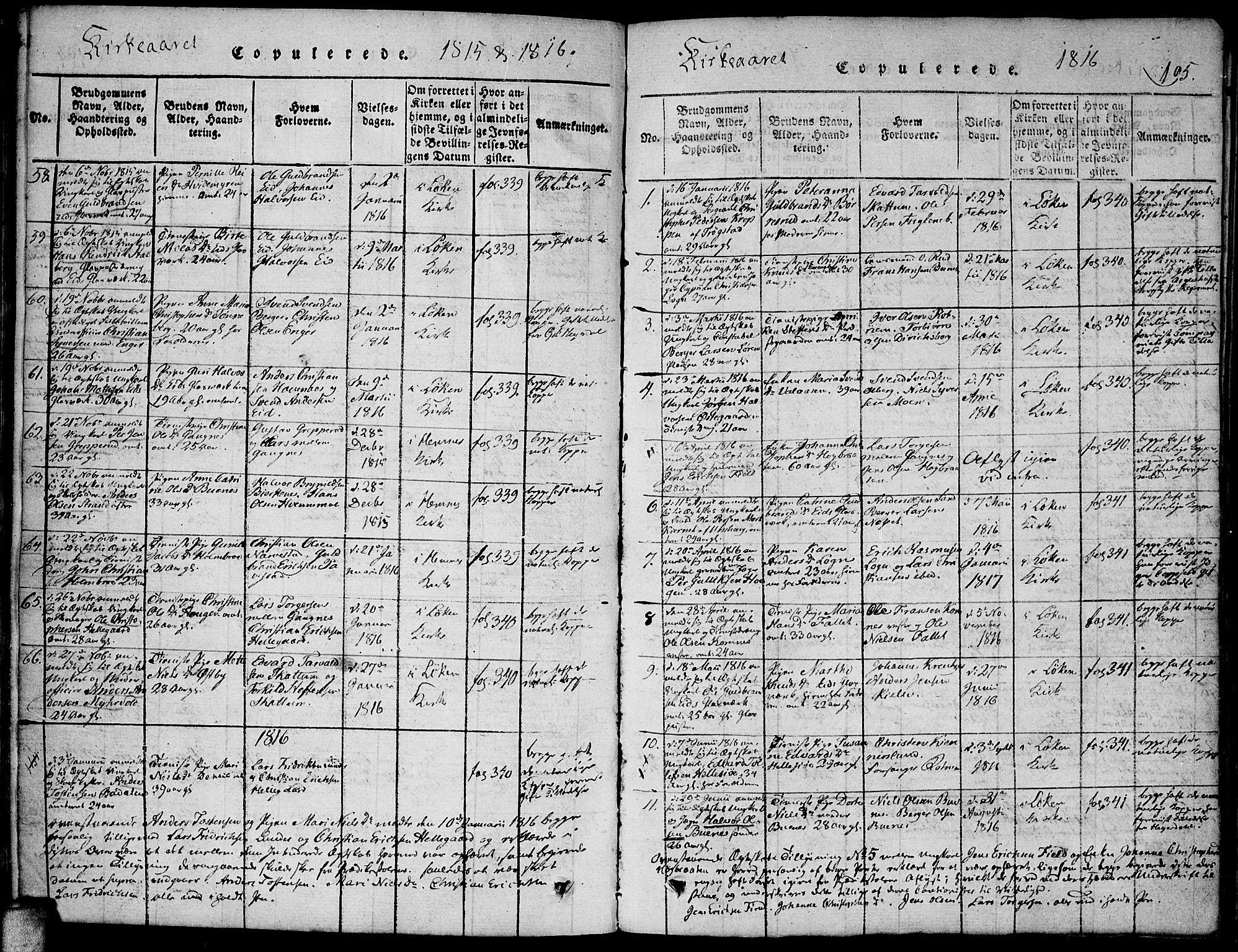 Høland prestekontor Kirkebøker, SAO/A-10346a/F/Fa/L0007: Parish register (official) no. I 7, 1814-1827, p. 195