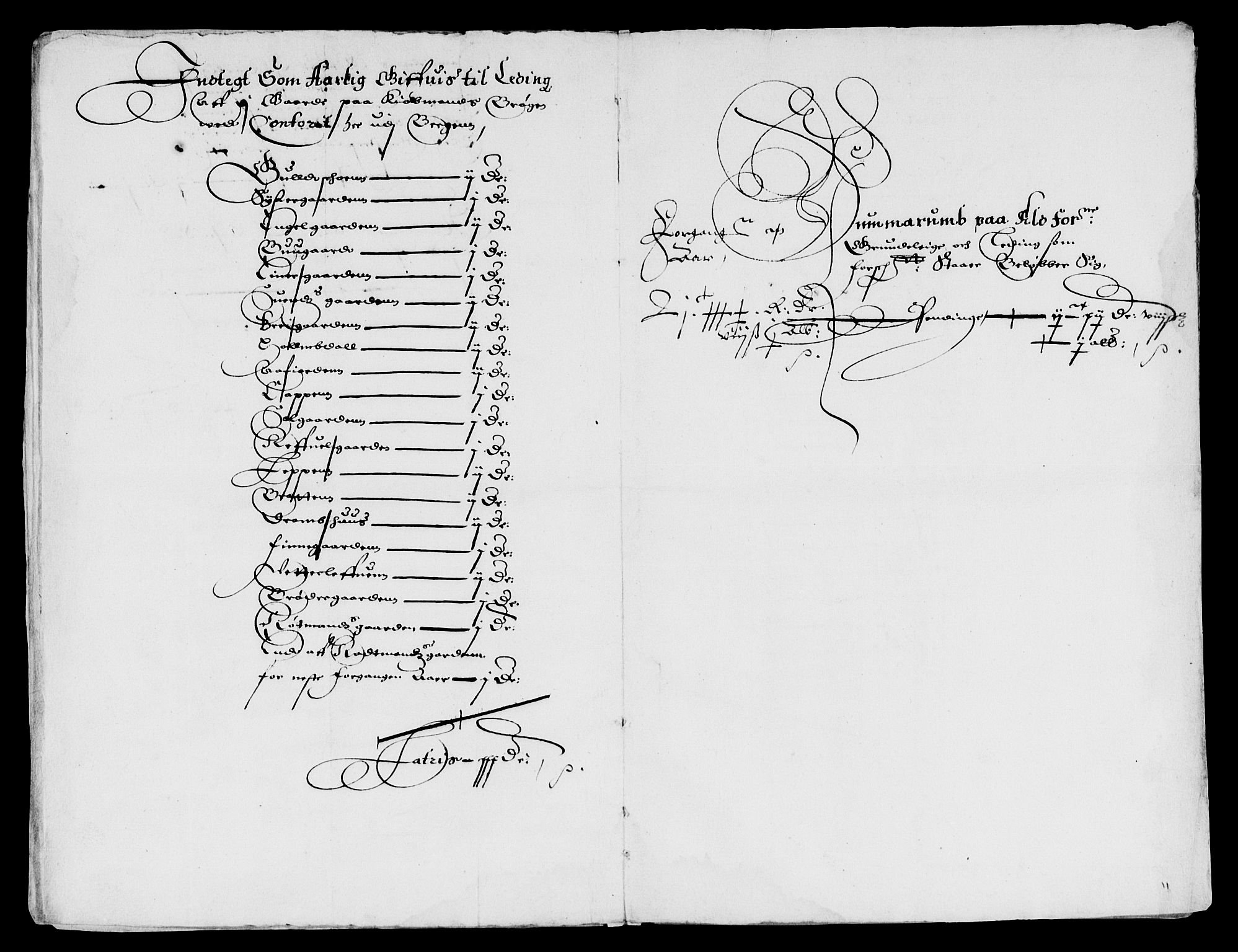 Rentekammeret inntil 1814, Reviderte regnskaper, Lensregnskaper, AV/RA-EA-5023/R/Rb/Rbt/L0055: Bergenhus len, 1630-1631