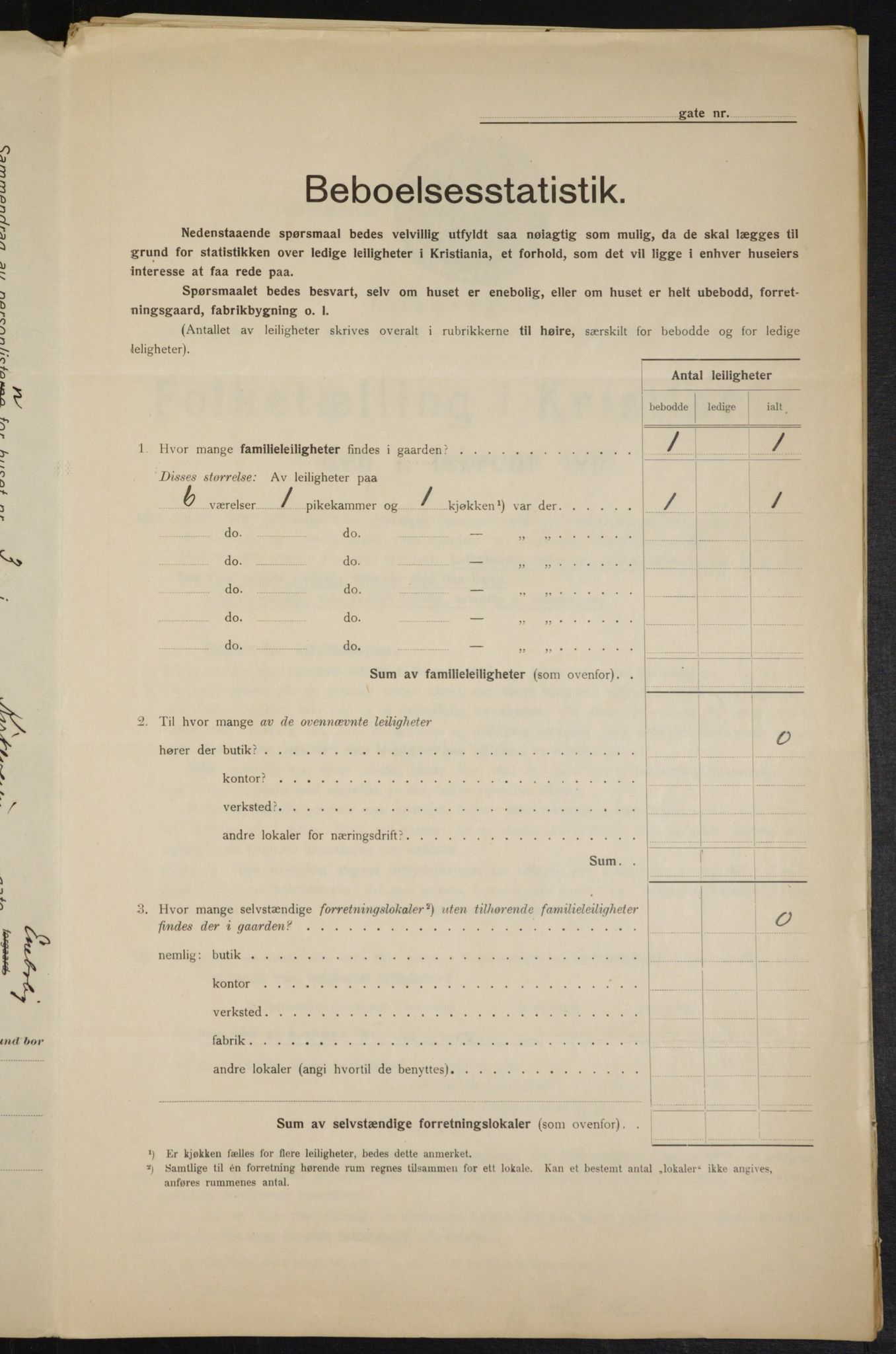 OBA, Municipal Census 1915 for Kristiania, 1915, p. 50417