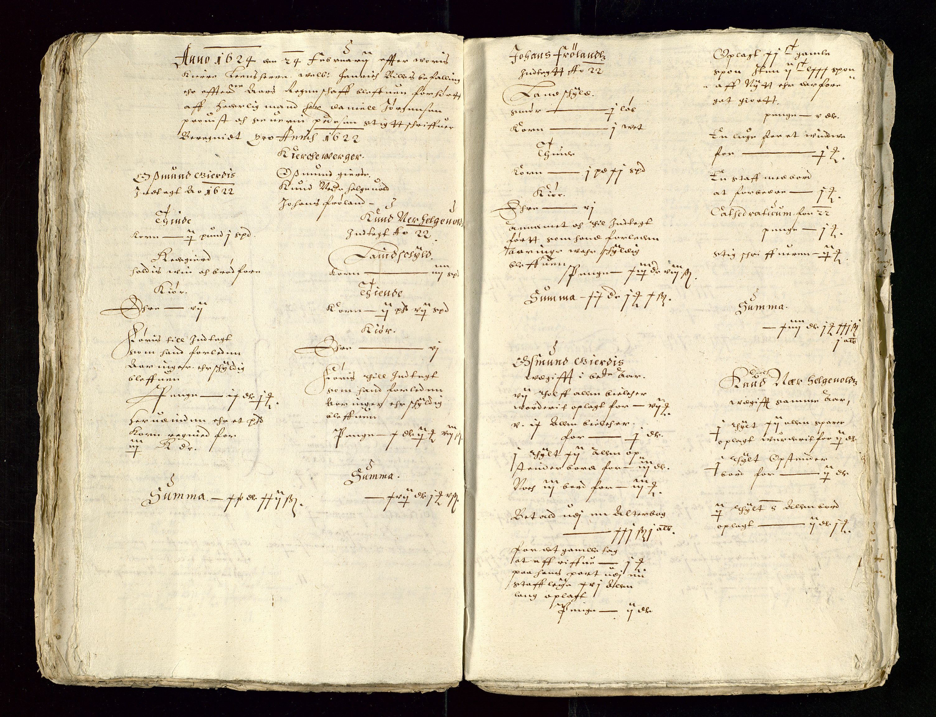 Stavanger len, AV/SAST-A-101870/Ob/L0018: Kirkeregnskaper, 1613-1632, p. 48