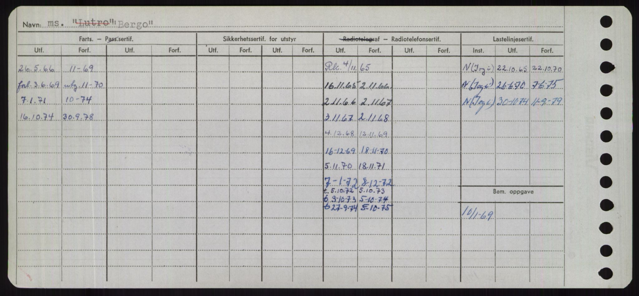 Sjøfartsdirektoratet med forløpere, Skipsmålingen, AV/RA-S-1627/H/Hd/L0003: Fartøy, B-Bev, p. 824