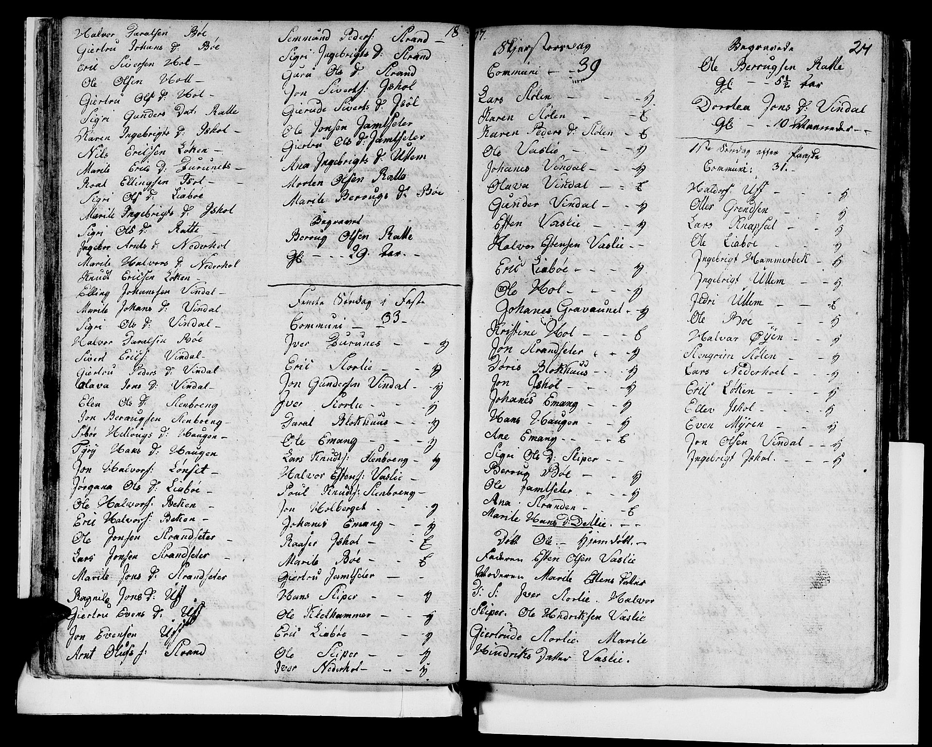 Ministerialprotokoller, klokkerbøker og fødselsregistre - Sør-Trøndelag, SAT/A-1456/679/L0921: Parish register (copy) no. 679C01, 1792-1840, p. 24
