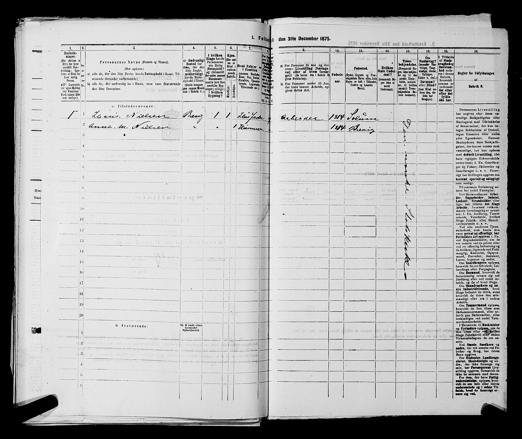 SAKO, 1875 census for 0804P Brevik, 1875, p. 75