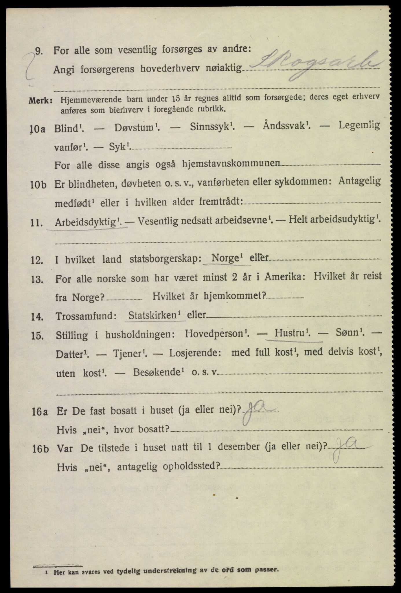 SAH, 1920 census for Sør-Aurdal, 1920, p. 7800