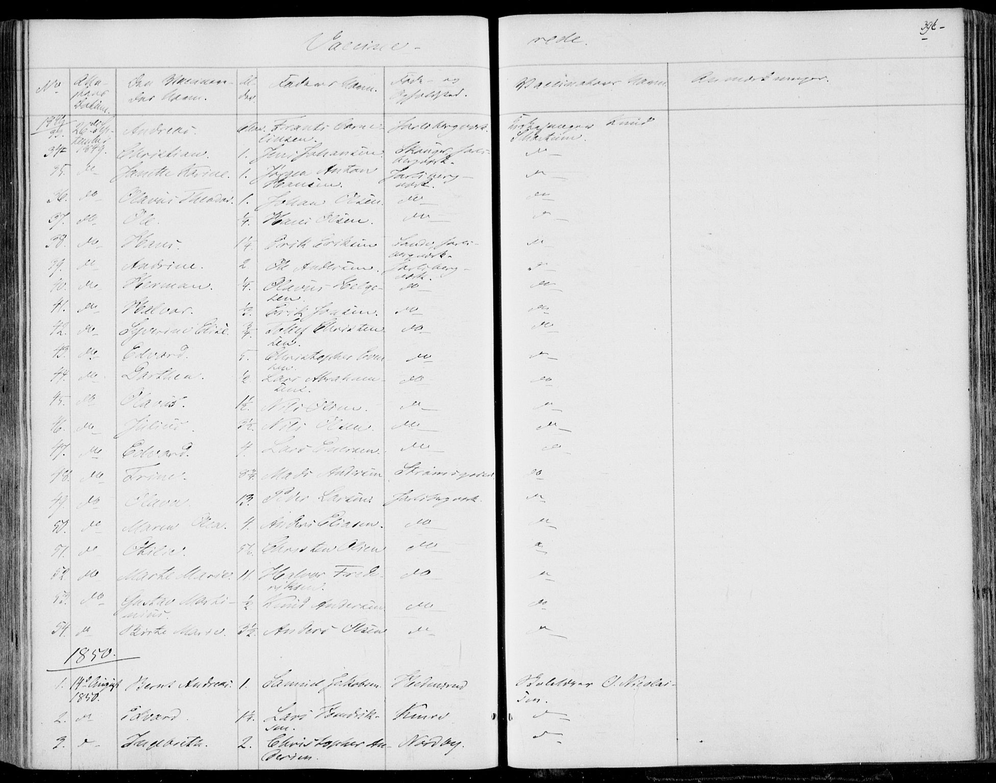 Skoger kirkebøker, SAKO/A-59/F/Fa/L0003: Parish register (official) no. I 3, 1842-1861, p. 396
