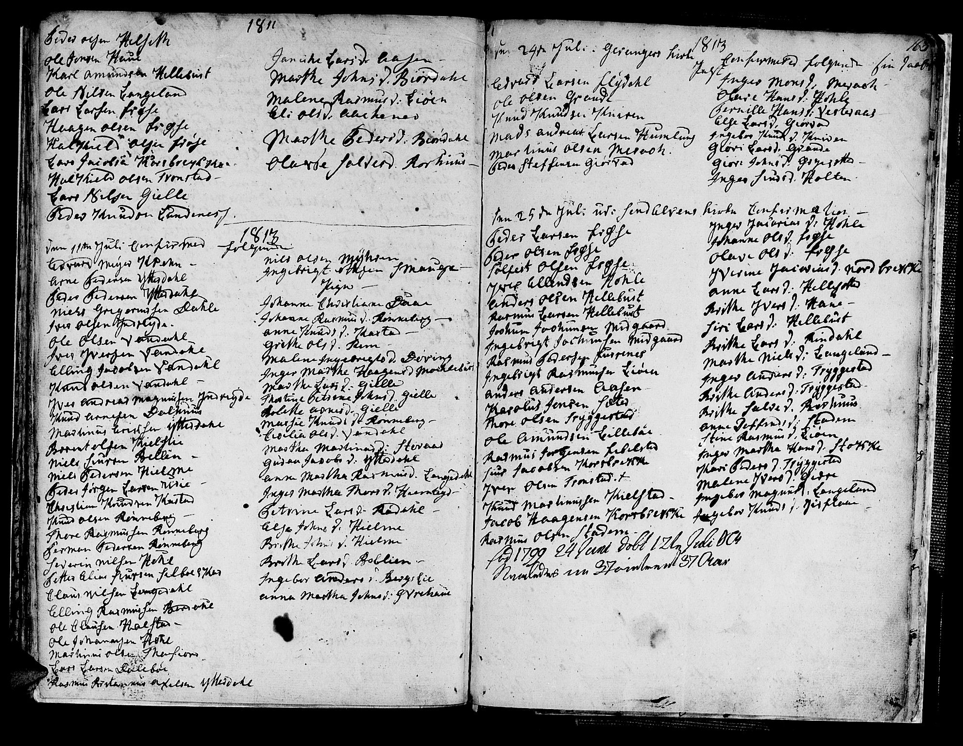 Ministerialprotokoller, klokkerbøker og fødselsregistre - Møre og Romsdal, SAT/A-1454/519/L0245: Parish register (official) no. 519A04, 1774-1816, p. 163