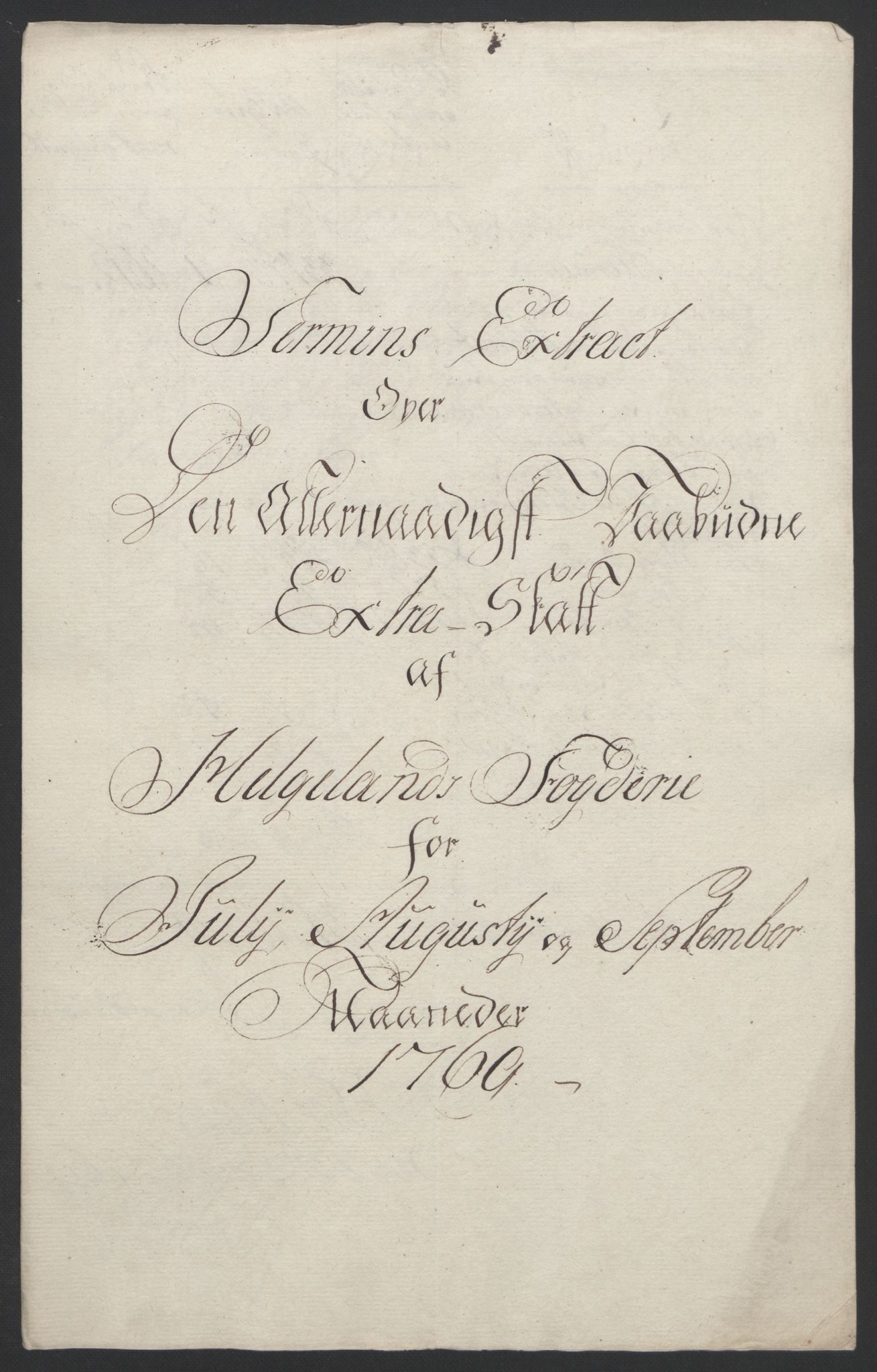 Rentekammeret inntil 1814, Reviderte regnskaper, Fogderegnskap, AV/RA-EA-4092/R65/L4573: Ekstraskatten Helgeland, 1762-1772, p. 239