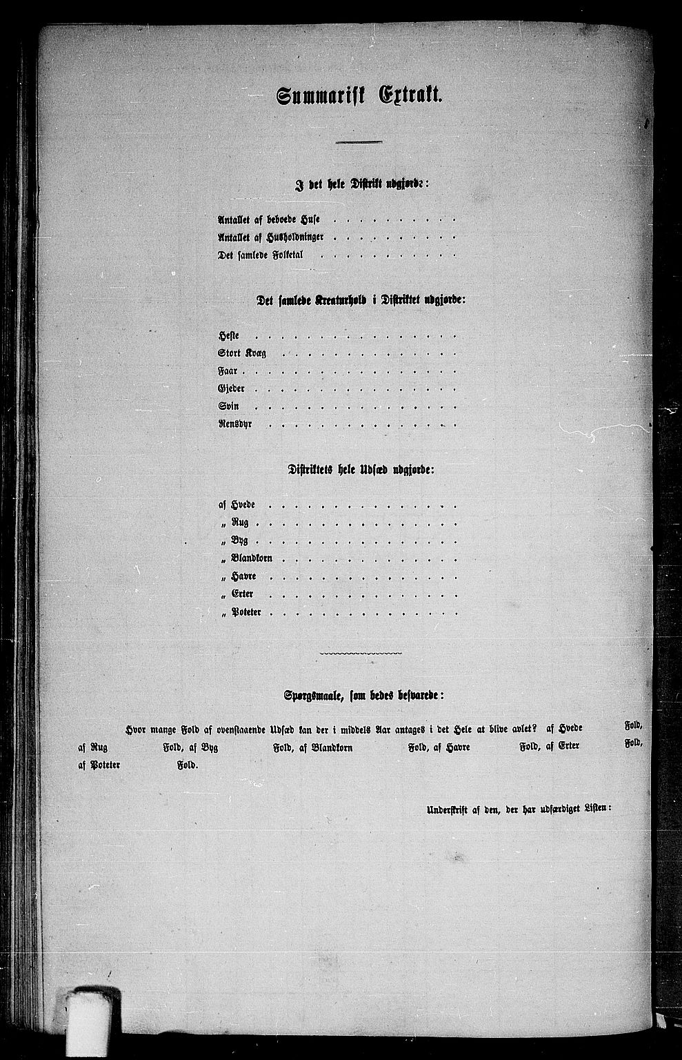 RA, 1865 census for Haus, 1865, p. 138