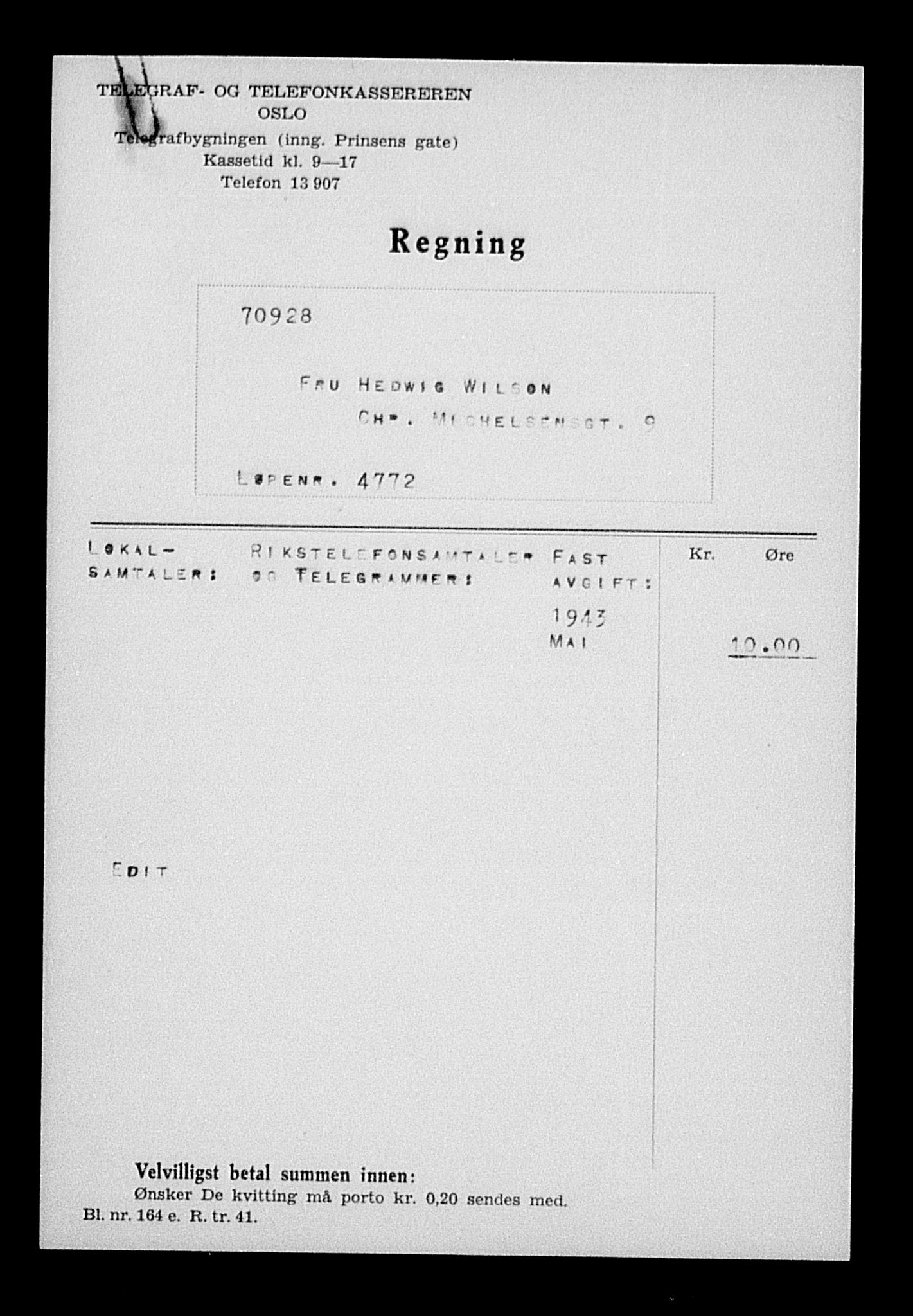 Justisdepartementet, Tilbakeføringskontoret for inndratte formuer, AV/RA-S-1564/H/Hc/Hcc/L0986: --, 1945-1947, p. 384