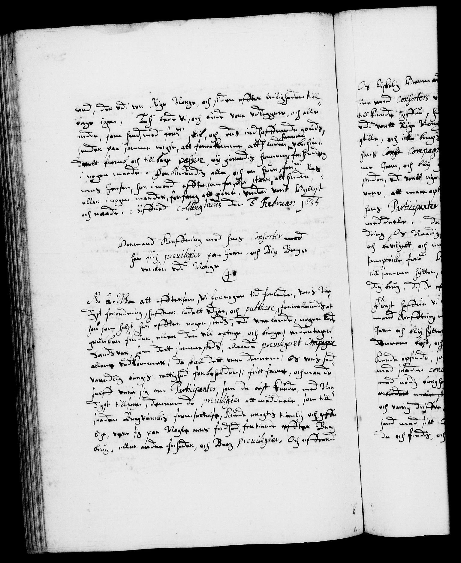 Danske Kanselli 1572-1799, AV/RA-EA-3023/F/Fc/Fca/Fcaa/L0005: Norske registre (mikrofilm), 1631-1636, p. 256b