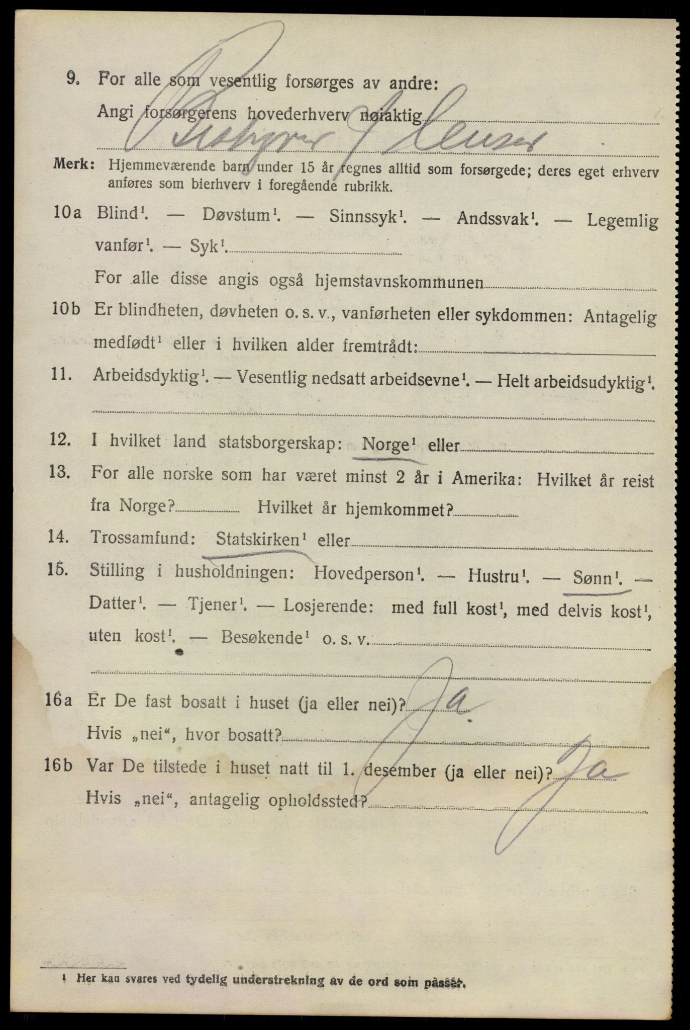 SAO, 1920 census for Fet, 1920, p. 3769