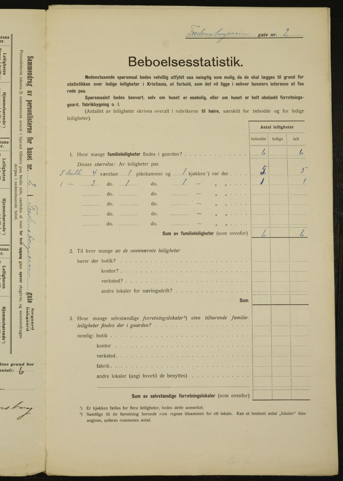 OBA, Municipal Census 1912 for Kristiania, 1912, p. 25532