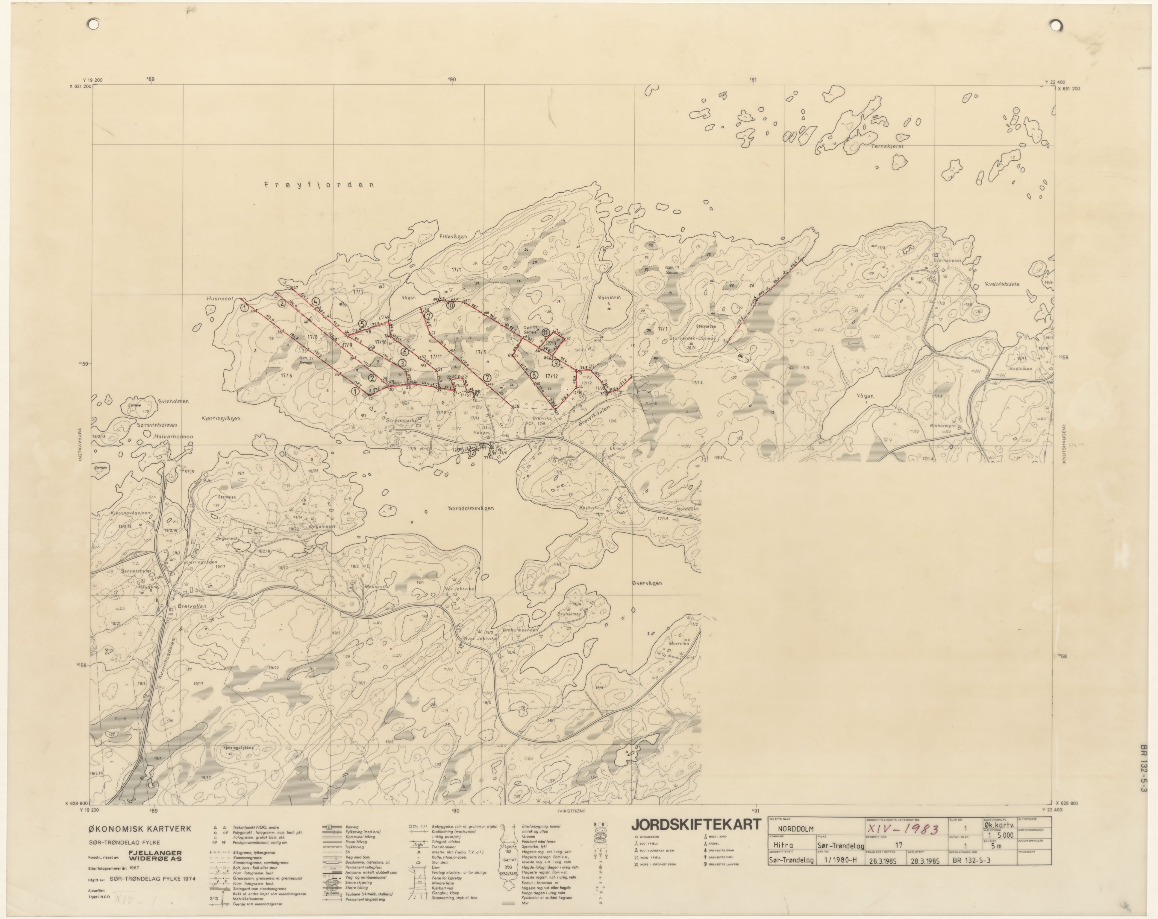 Jordskifteverkets kartarkiv, RA/S-3929/T, 1859-1988, p. 3132