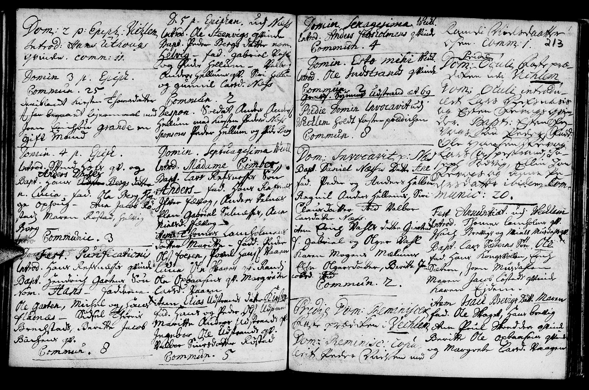 Ministerialprotokoller, klokkerbøker og fødselsregistre - Sør-Trøndelag, SAT/A-1456/659/L0731: Parish register (official) no. 659A01, 1709-1731, p. 212-213