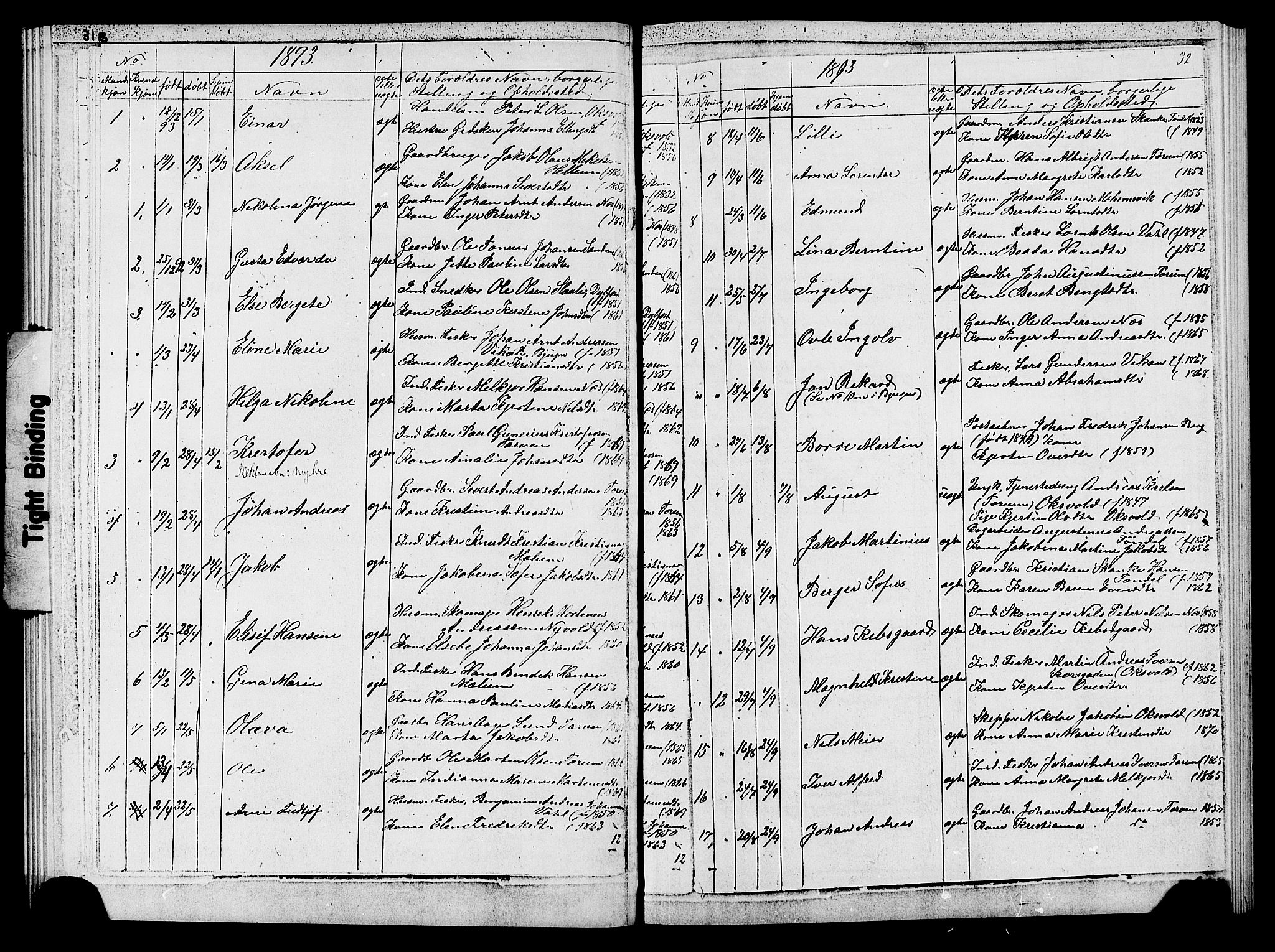 Ministerialprotokoller, klokkerbøker og fødselsregistre - Sør-Trøndelag, SAT/A-1456/652/L0653: Parish register (copy) no. 652C01, 1866-1910, p. 32