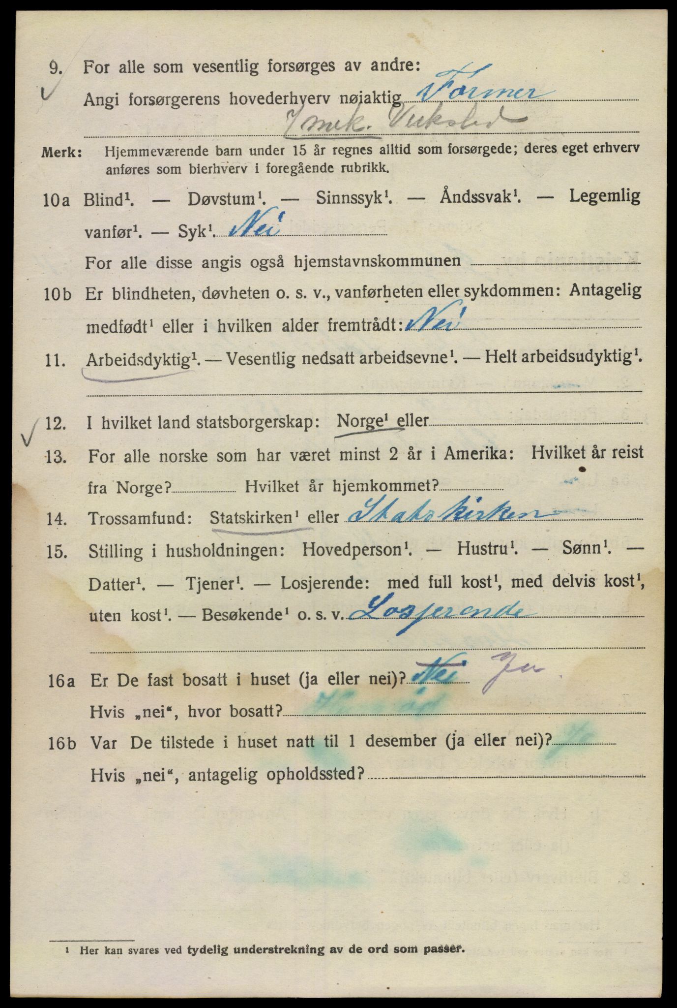 SAO, 1920 census for Kristiania, 1920, p. 656812