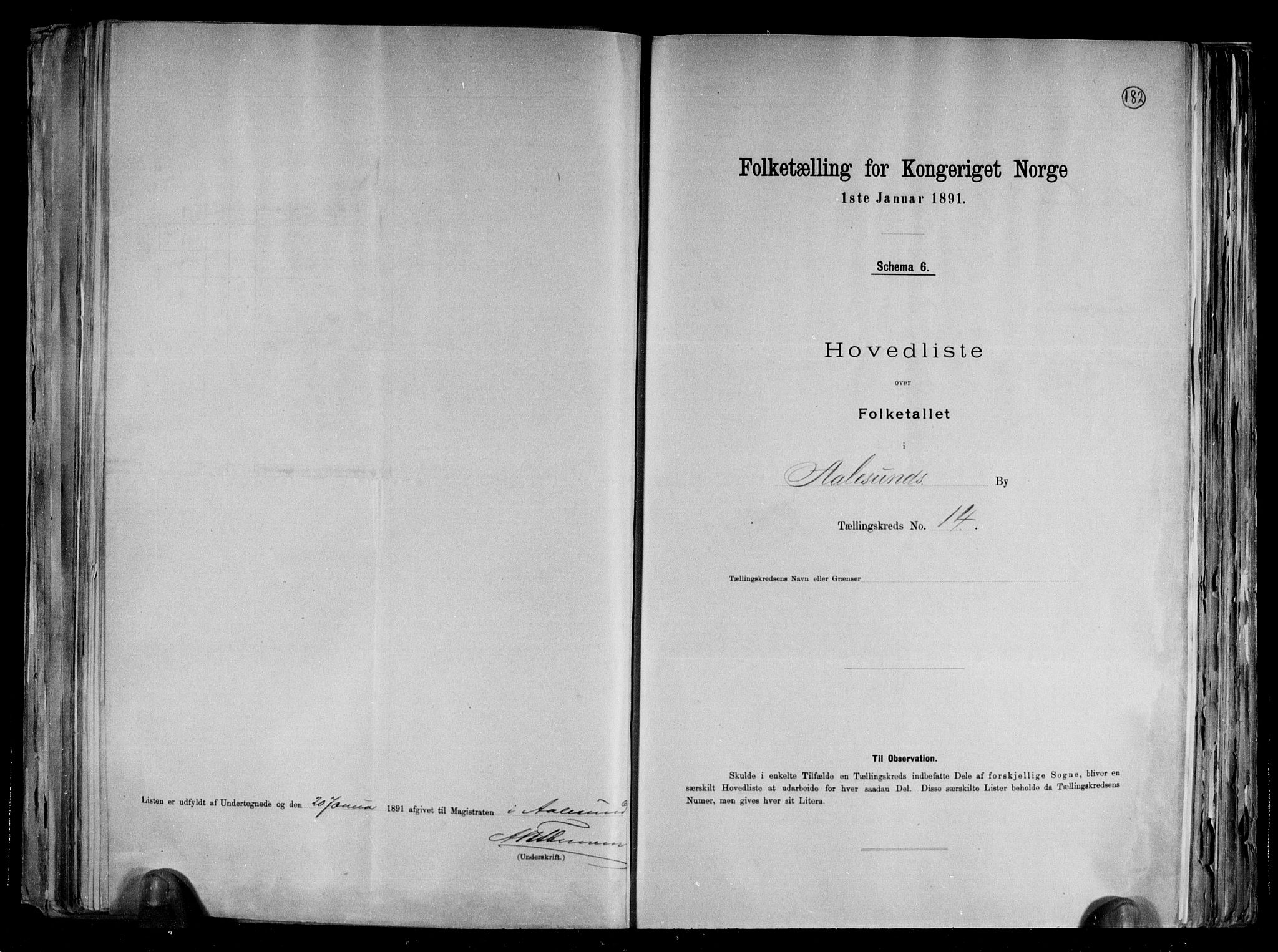 RA, 1891 census for 1501 Ålesund, 1891, p. 31