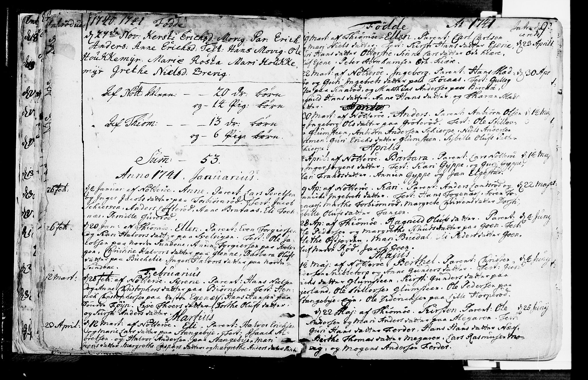 Nøtterøy kirkebøker, SAKO/A-354/F/Fa/L0002: Parish register (official) no. I 2, 1738-1790, p. 9