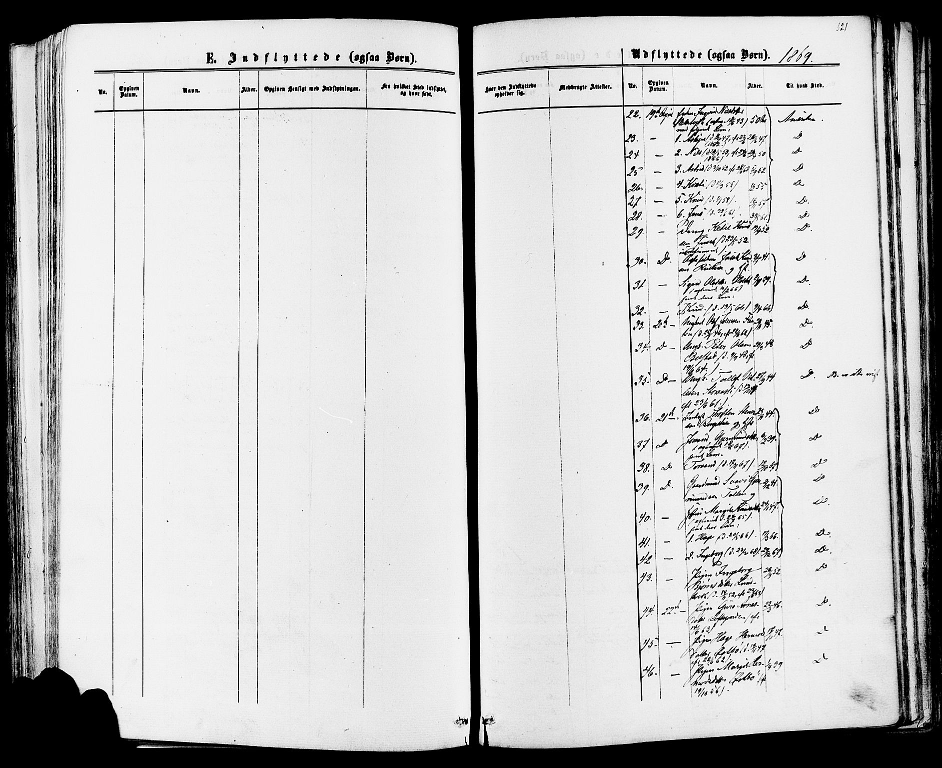 Mo kirkebøker, SAKO/A-286/F/Fa/L0006: Parish register (official) no. I 6, 1865-1885, p. 321