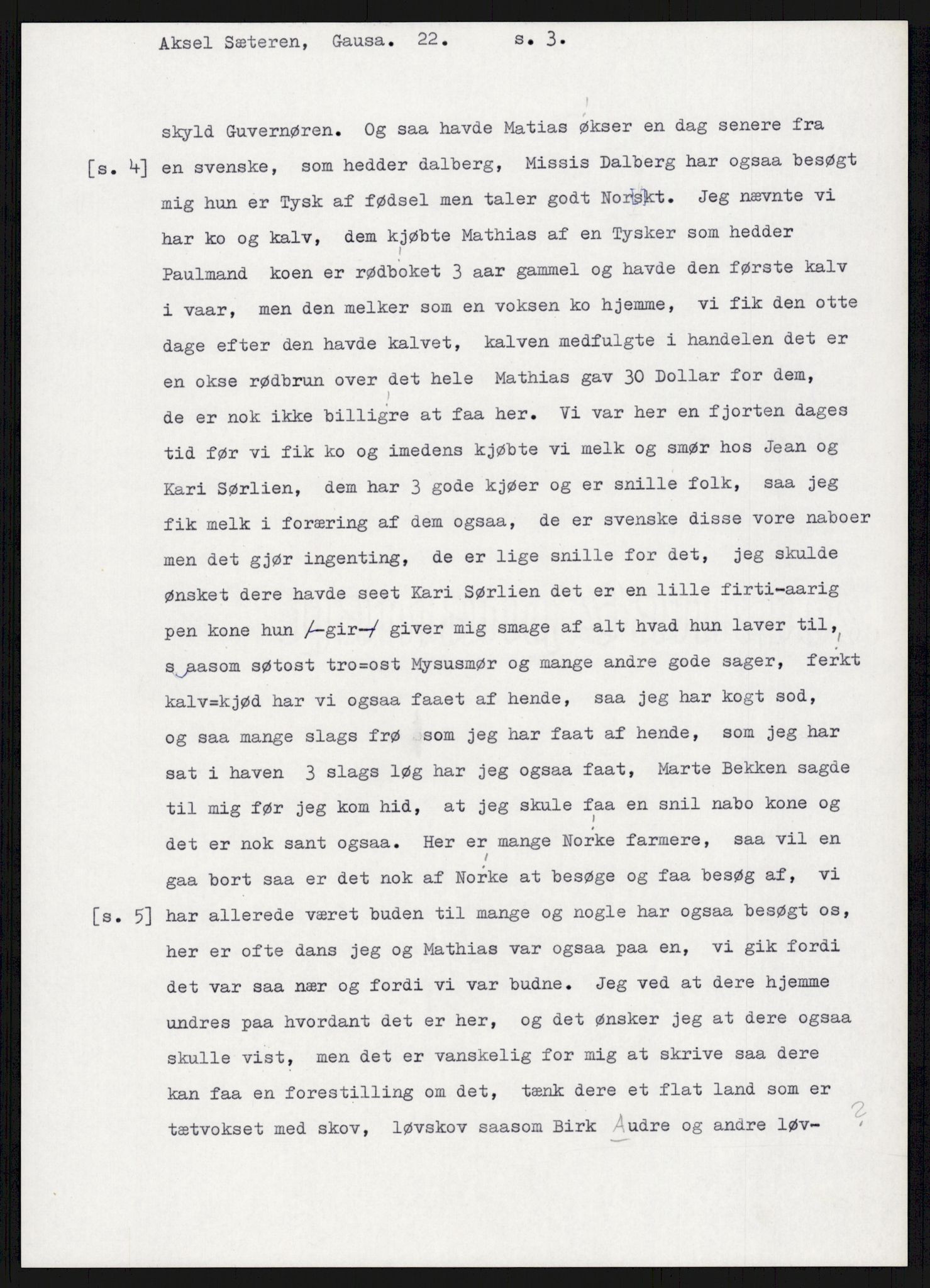 Samlinger til kildeutgivelse, Amerikabrevene, AV/RA-EA-4057/F/L0015: Innlån fra Oppland: Sæteren - Vigerust, 1838-1914, p. 171