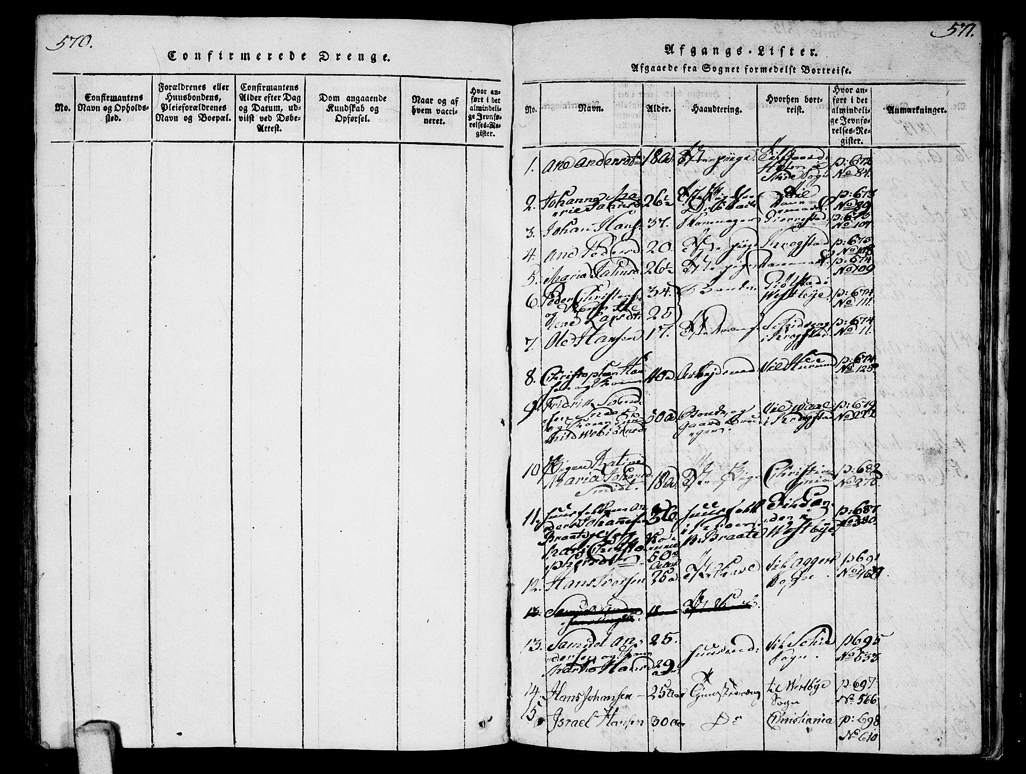 Ås prestekontor Kirkebøker, SAO/A-10894/F/Fa/L0003: Parish register (official) no. I 3, 1814-1818, p. 570-571