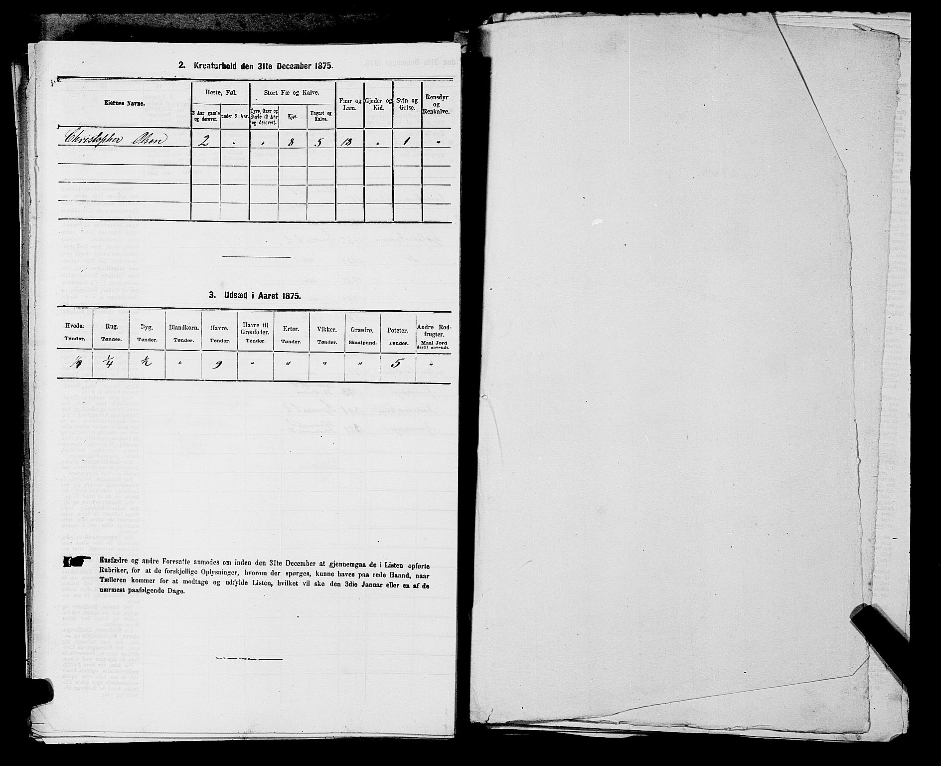 SAKO, 1875 census for 0728P Lardal, 1875, p. 735