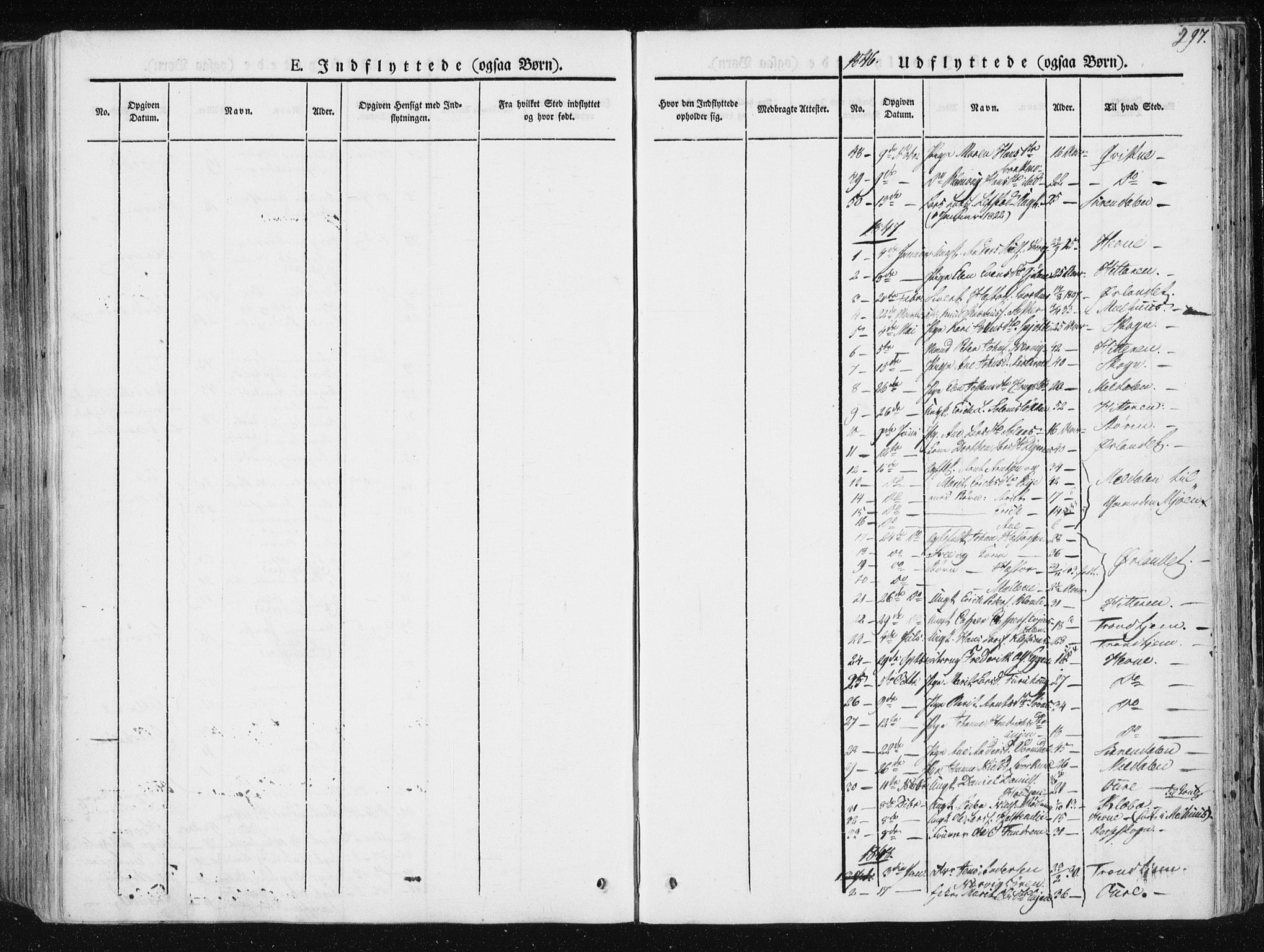 Ministerialprotokoller, klokkerbøker og fødselsregistre - Sør-Trøndelag, SAT/A-1456/668/L0805: Parish register (official) no. 668A05, 1840-1853, p. 297