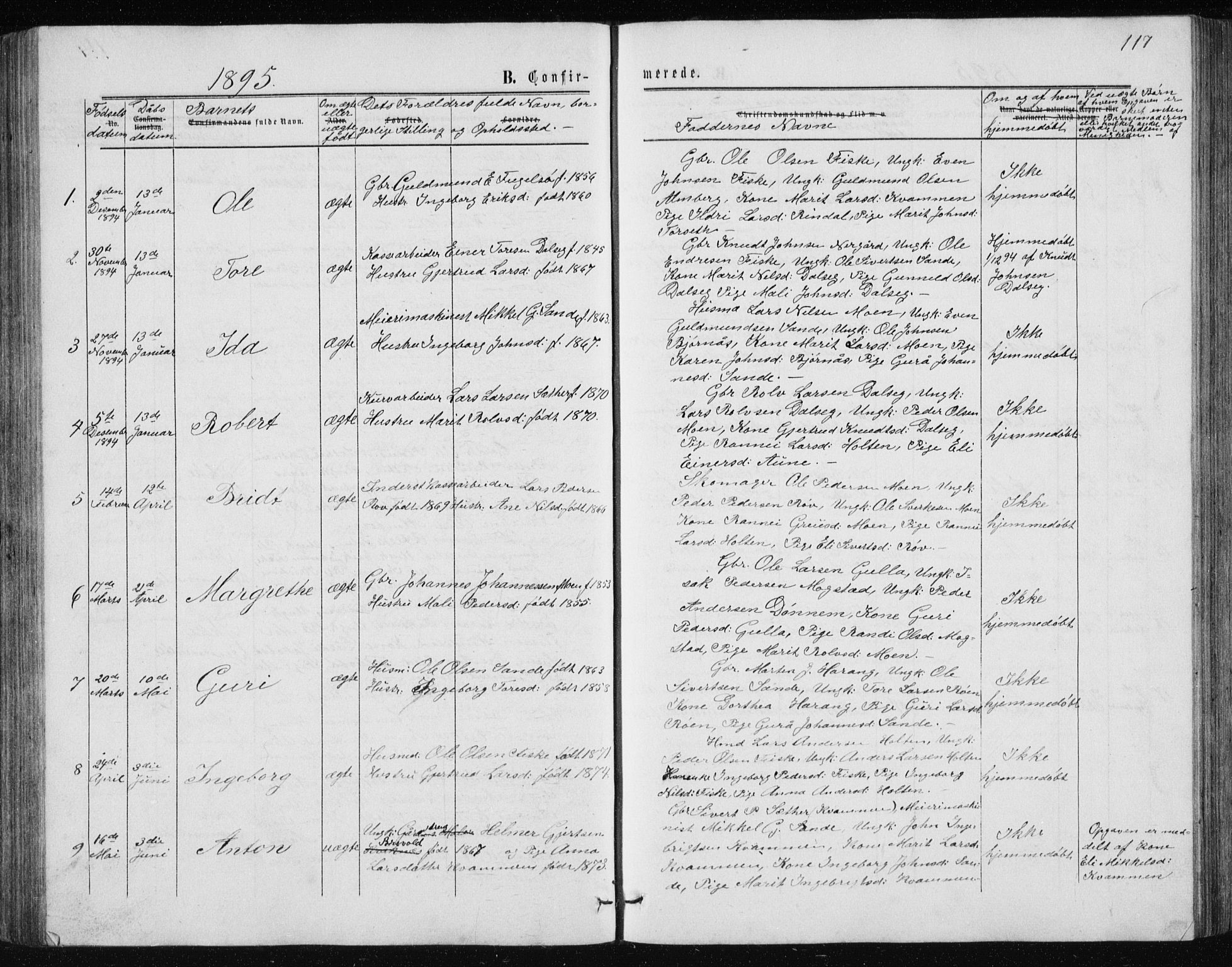 Ministerialprotokoller, klokkerbøker og fødselsregistre - Møre og Romsdal, AV/SAT-A-1454/597/L1064: Parish register (copy) no. 597C01, 1866-1898, p. 117