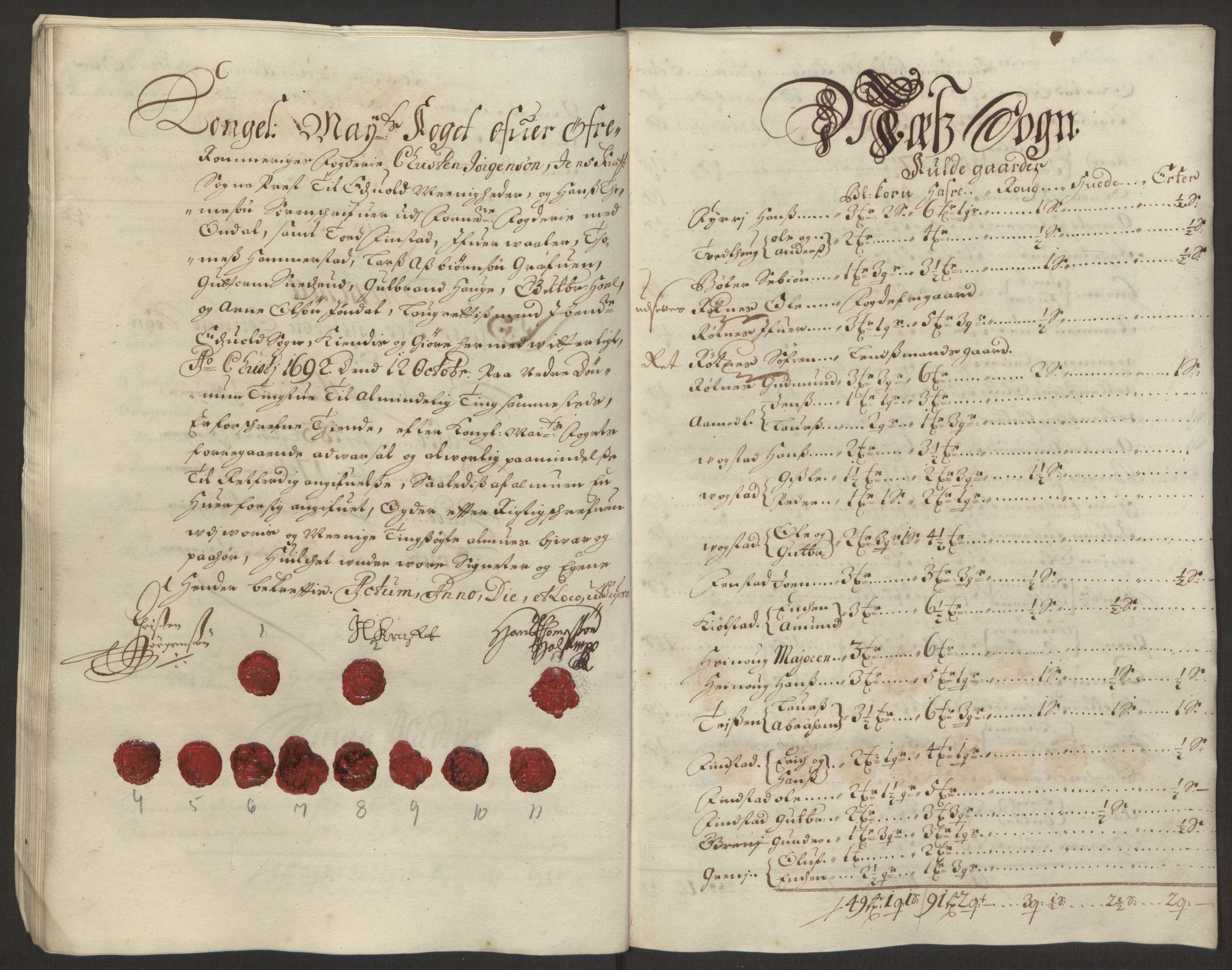 Rentekammeret inntil 1814, Reviderte regnskaper, Fogderegnskap, AV/RA-EA-4092/R12/L0704: Fogderegnskap Øvre Romerike, 1692, p. 33