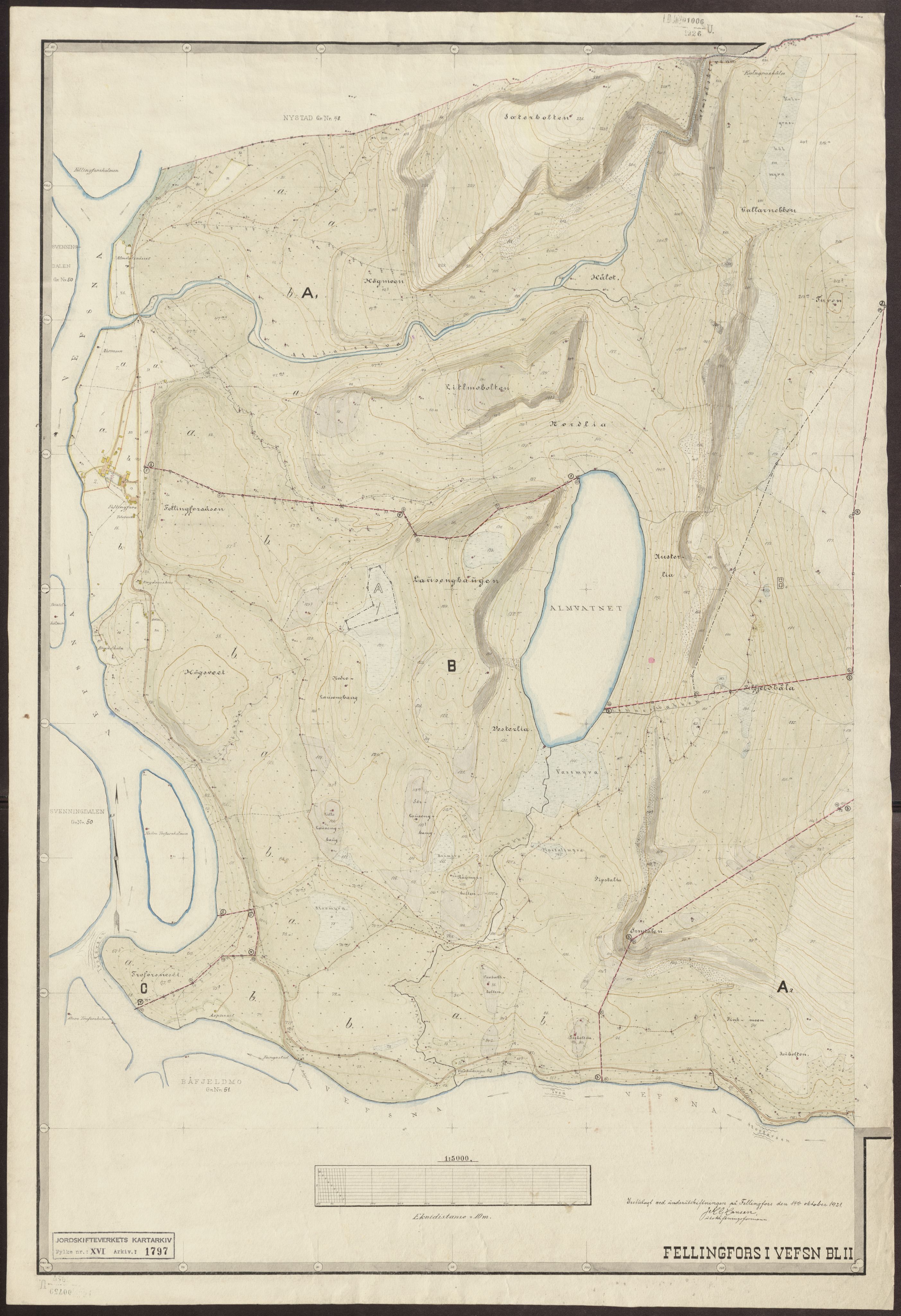 Jordskifteverkets kartarkiv, AV/RA-S-3929/T, 1859-1988, p. 2161