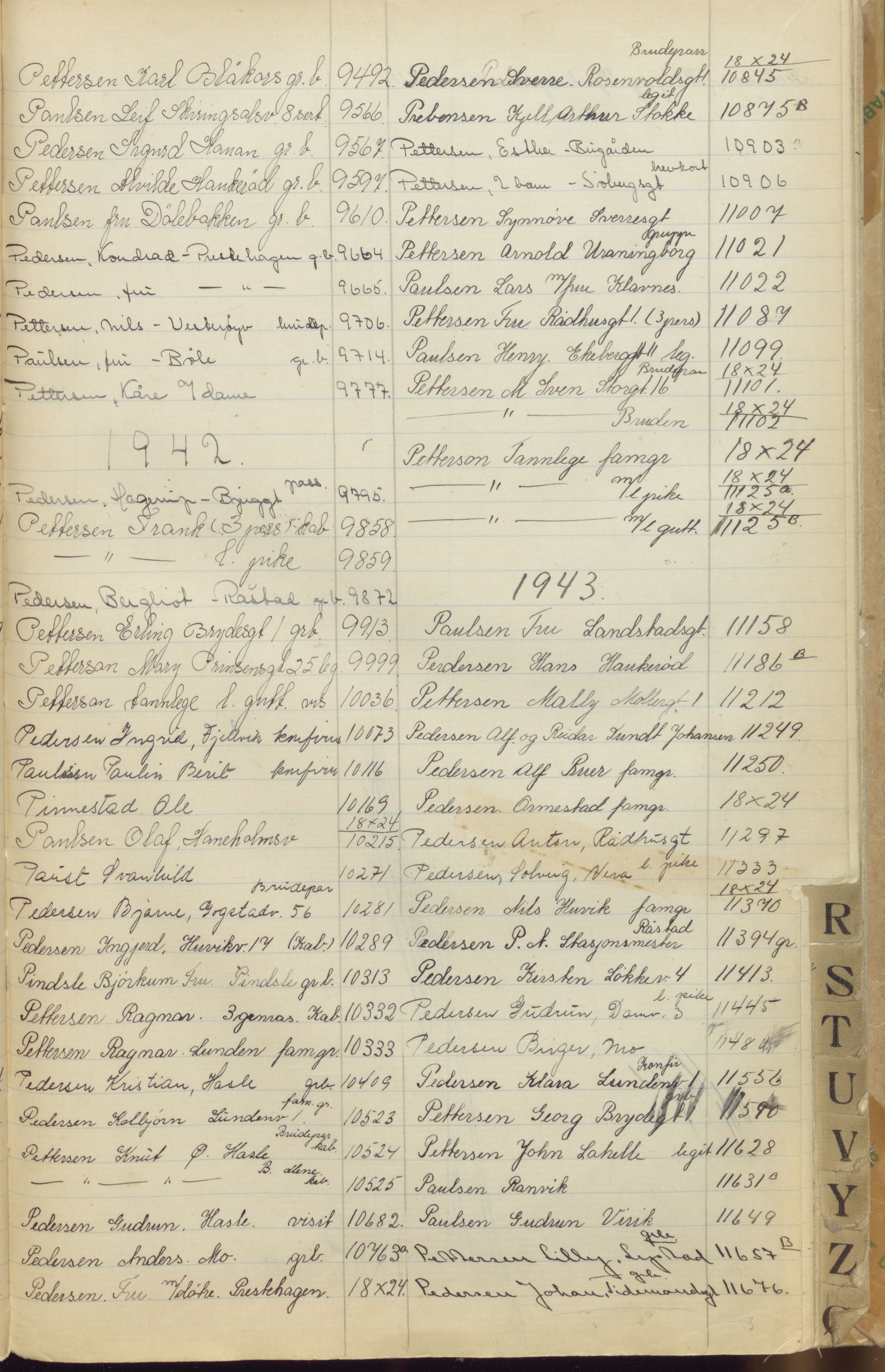 Pa 1494 - Jørgensen, Antonius. Fotograf, VEMU/A-2760/F/Fa, 1927-2004, p. 171