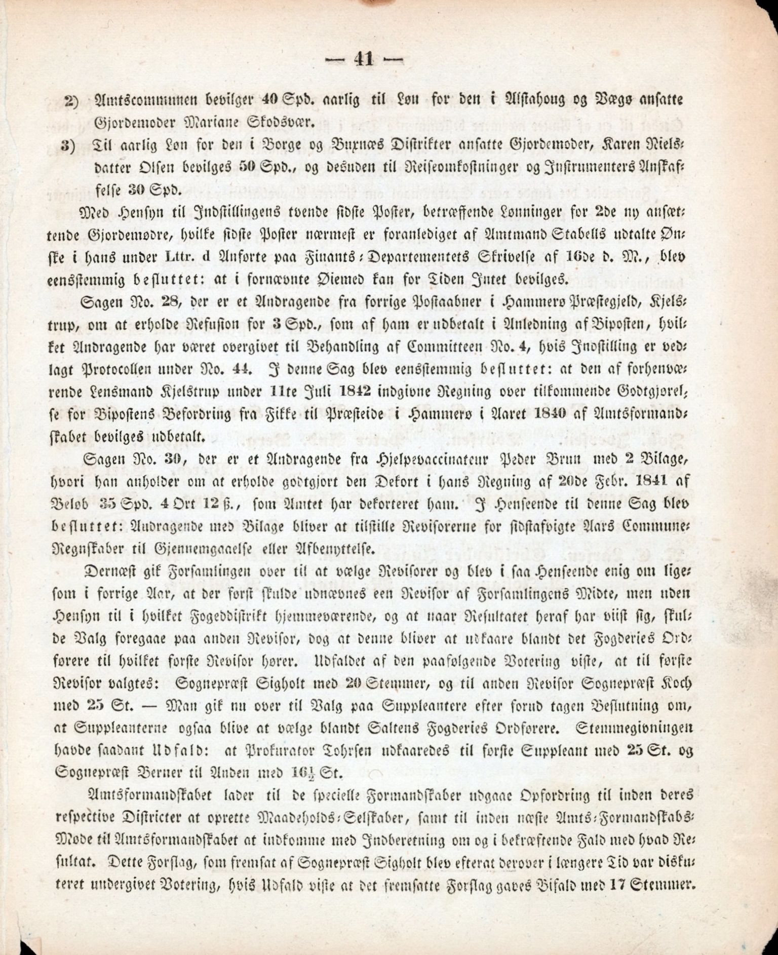 Nordland Fylkeskommune. Fylkestinget, AIN/NFK-17/176/A/Ac/L0002: Fylkestingsforhandlinger 1839-1848, 1839-1848