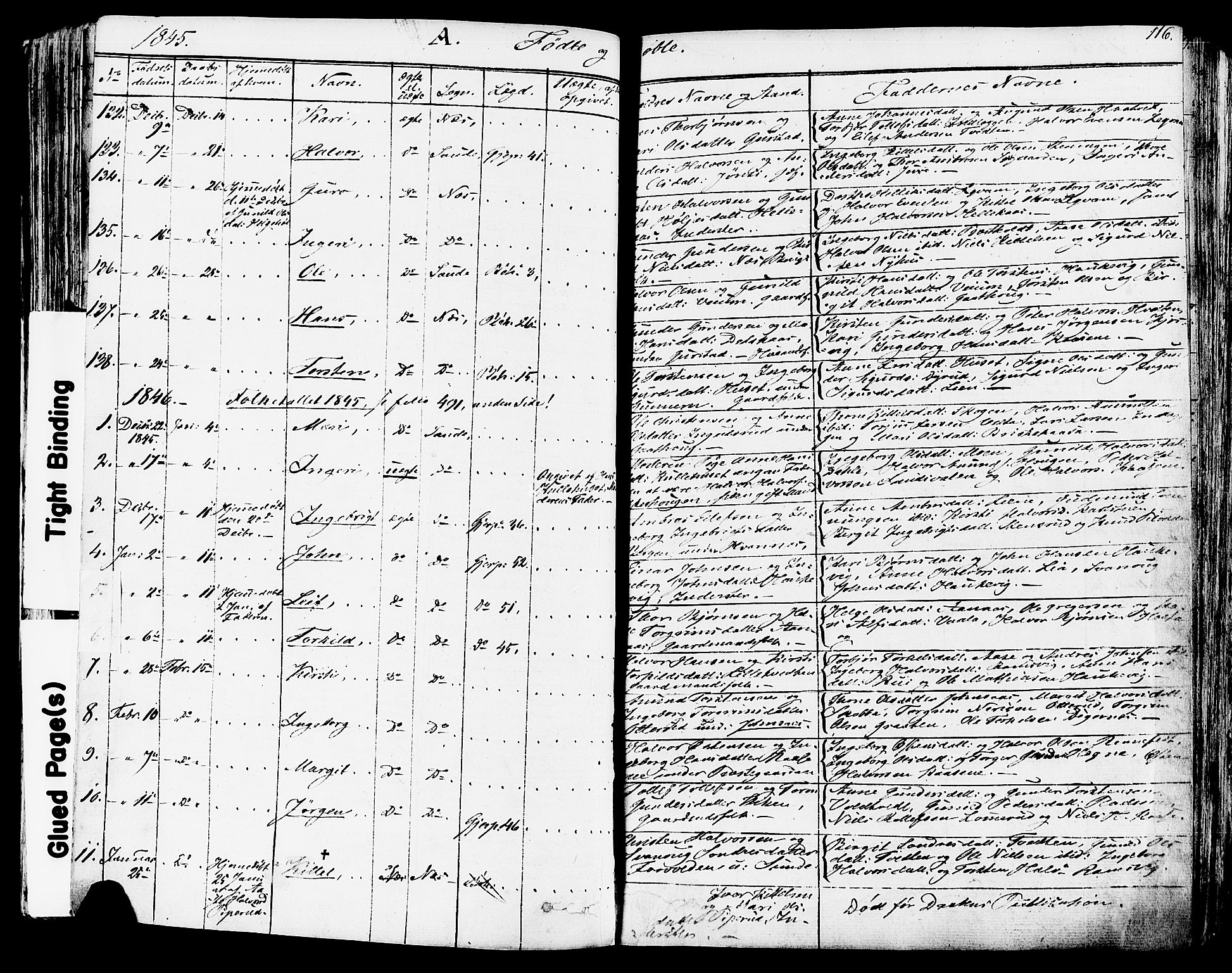 Sauherad kirkebøker, SAKO/A-298/F/Fa/L0006: Parish register (official) no. I 6, 1827-1850, p. 116