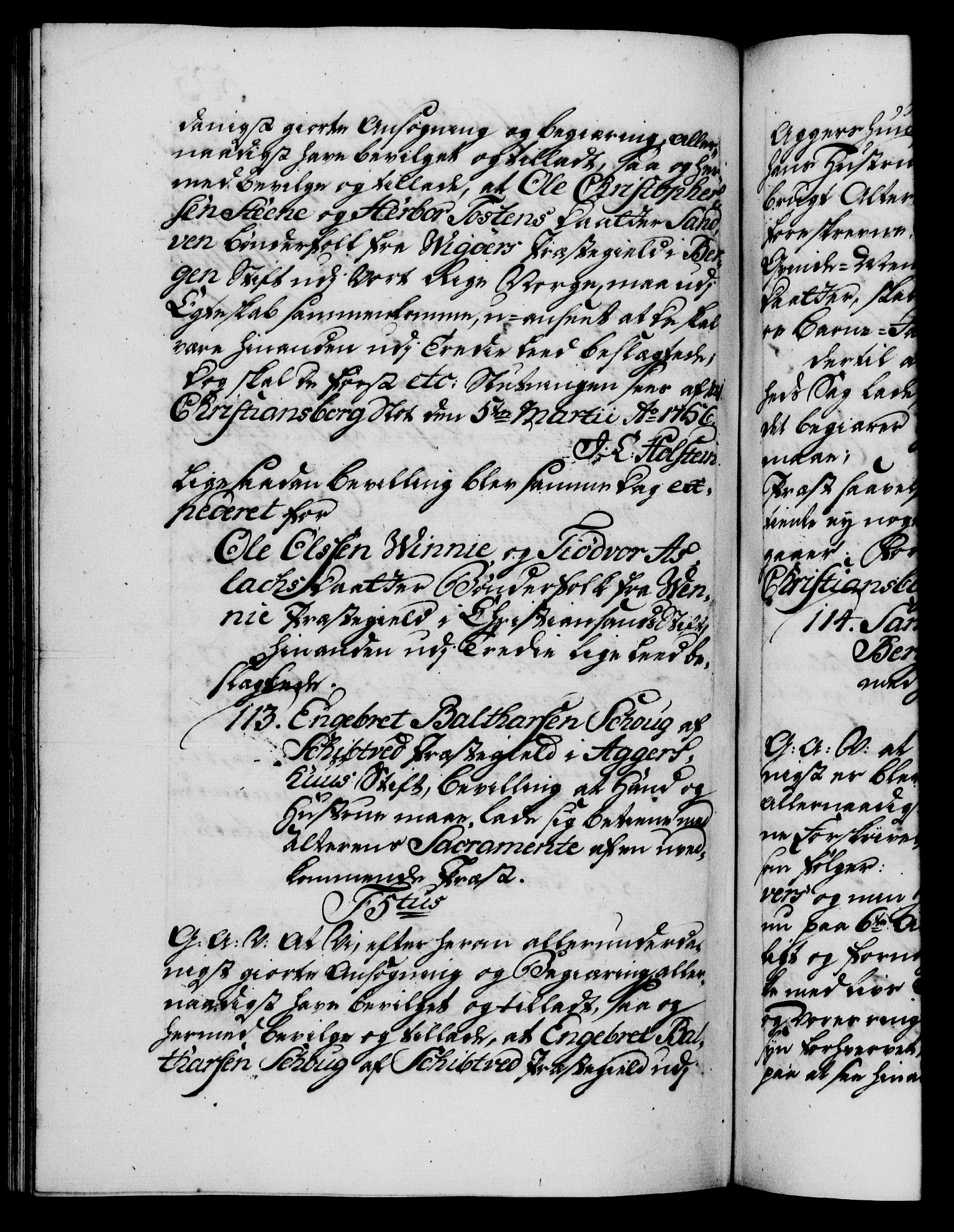 Danske Kanselli 1572-1799, AV/RA-EA-3023/F/Fc/Fca/Fcaa/L0039: Norske registre, 1755-1756, p. 503b