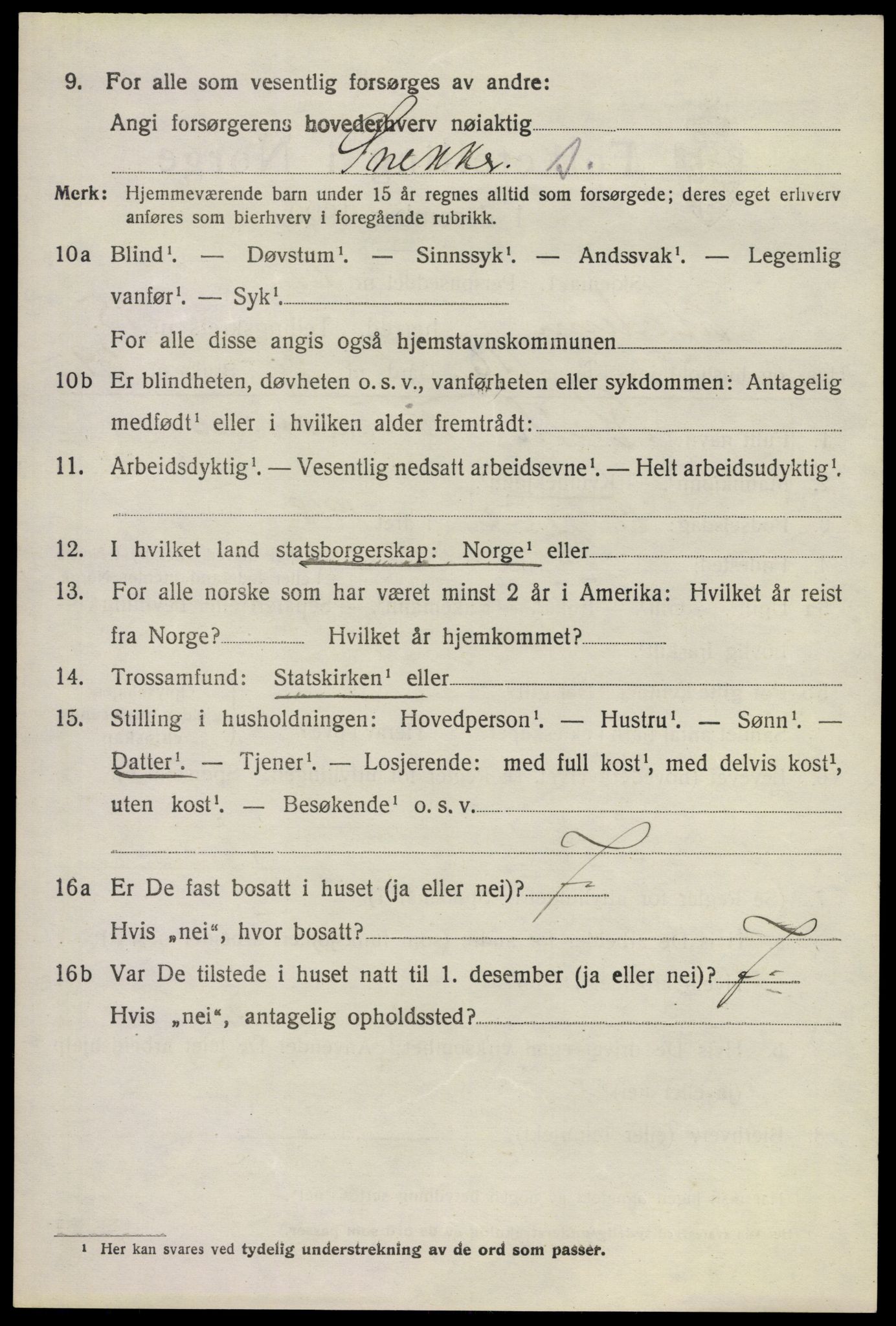 SAKO, 1920 census for Modum, 1920, p. 19400