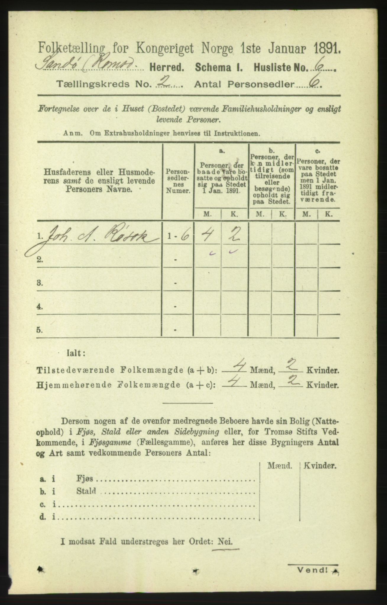 RA, 1891 census for 1546 Sandøy, 1891, p. 473