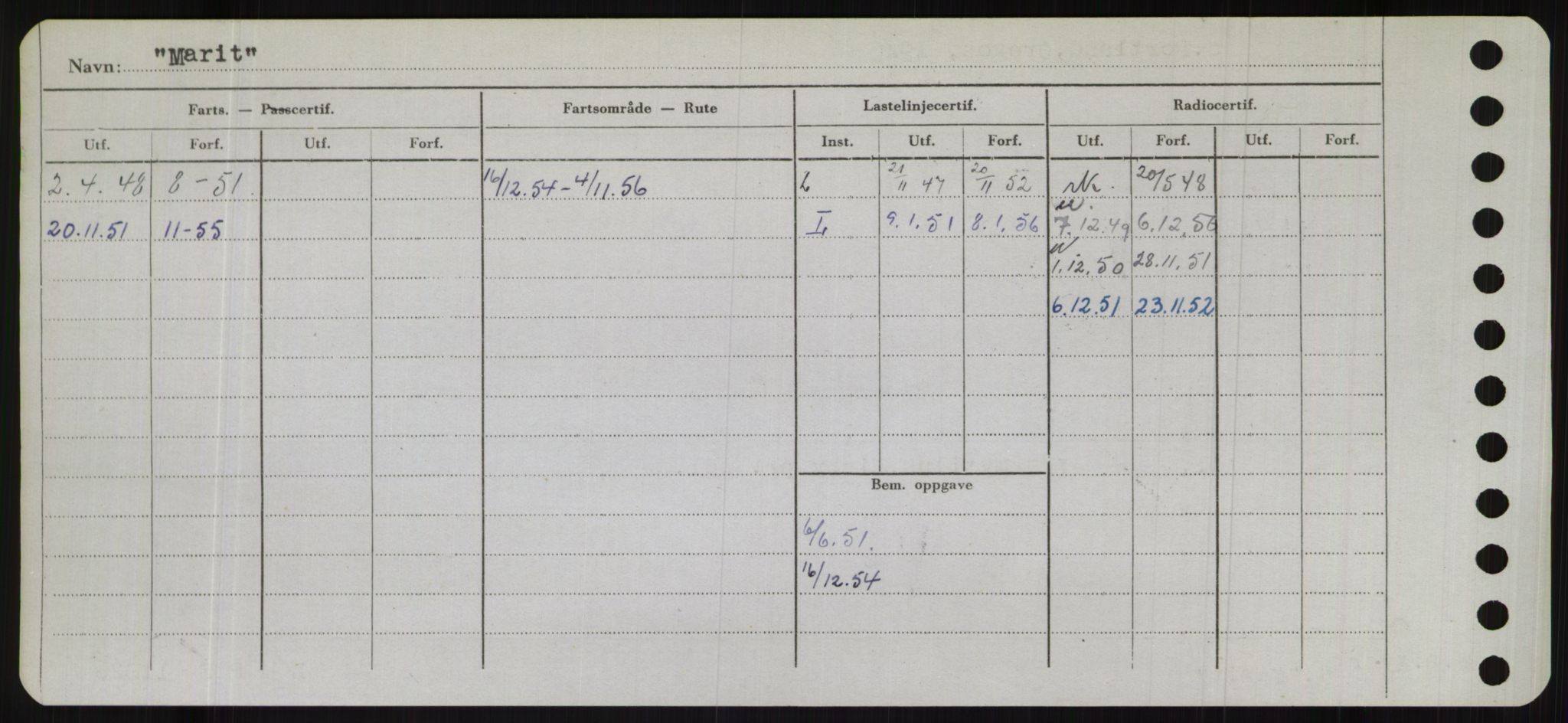 Sjøfartsdirektoratet med forløpere, Skipsmålingen, RA/S-1627/H/Hb/L0003: Fartøy, I-N, p. 332