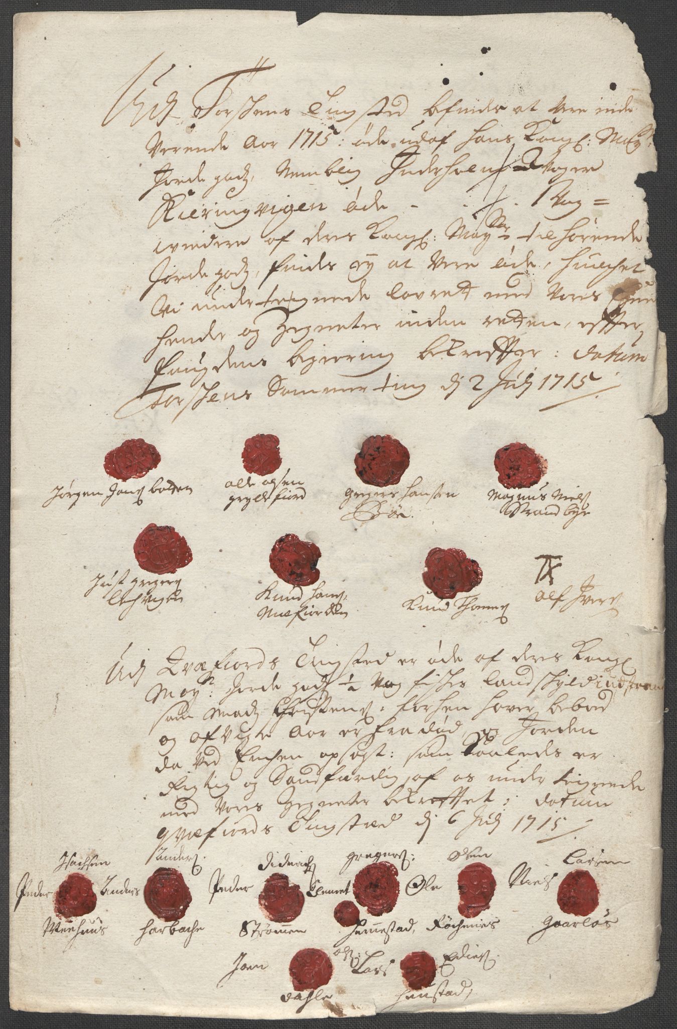 Rentekammeret inntil 1814, Reviderte regnskaper, Fogderegnskap, AV/RA-EA-4092/R68/L4761: Fogderegnskap Senja og Troms, 1715, p. 318