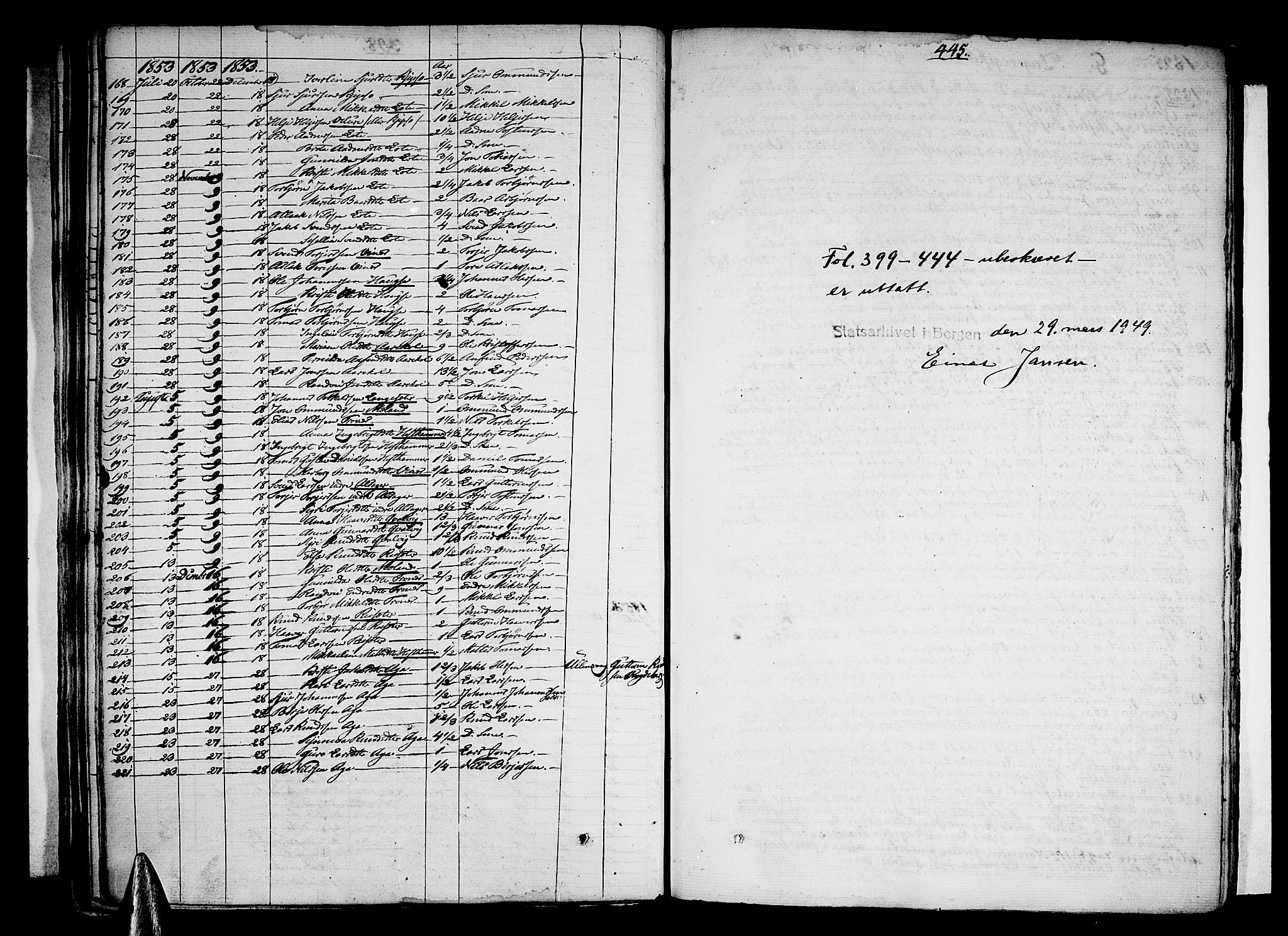 Ullensvang sokneprestembete, AV/SAB-A-78701/H/Haa: Parish register (official) no. A 10, 1825-1853, p. 446