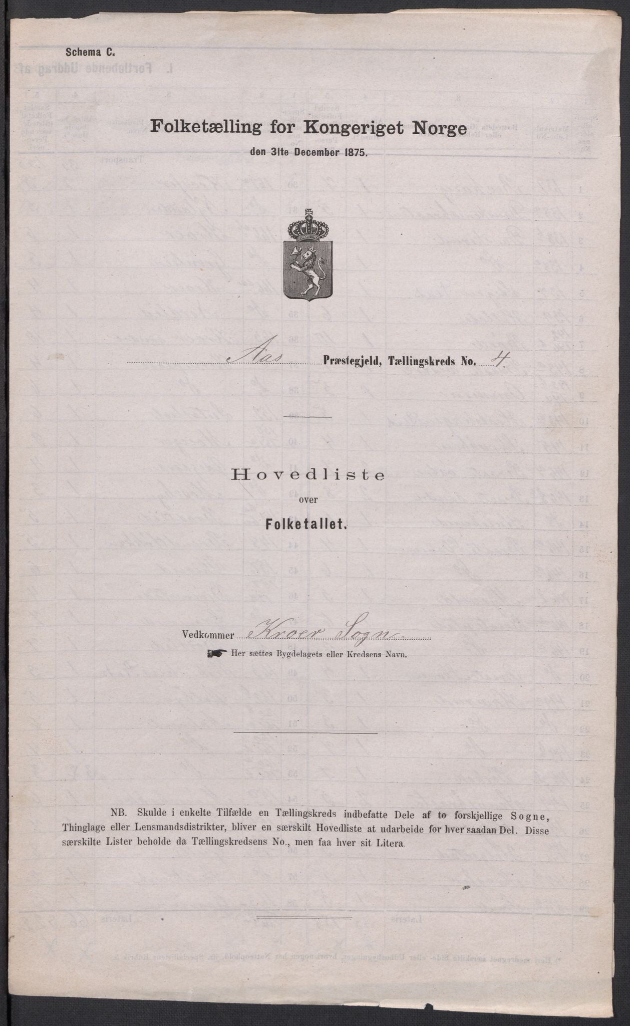 RA, 1875 census for 0214P Ås, 1875, p. 10